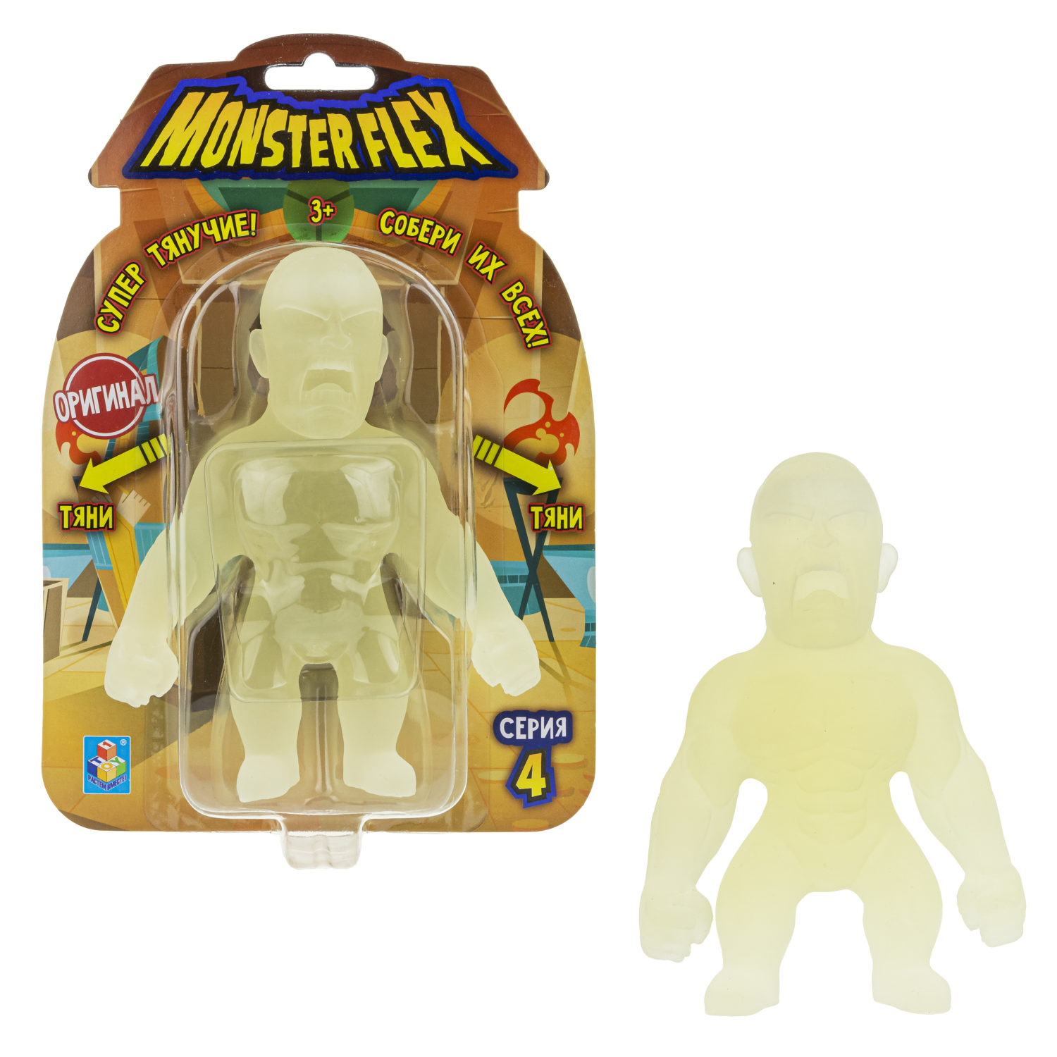 Тянущиеся фигурки 1TOY Monster Flex, серия 4, 15 см, 14 видов в ассортименте