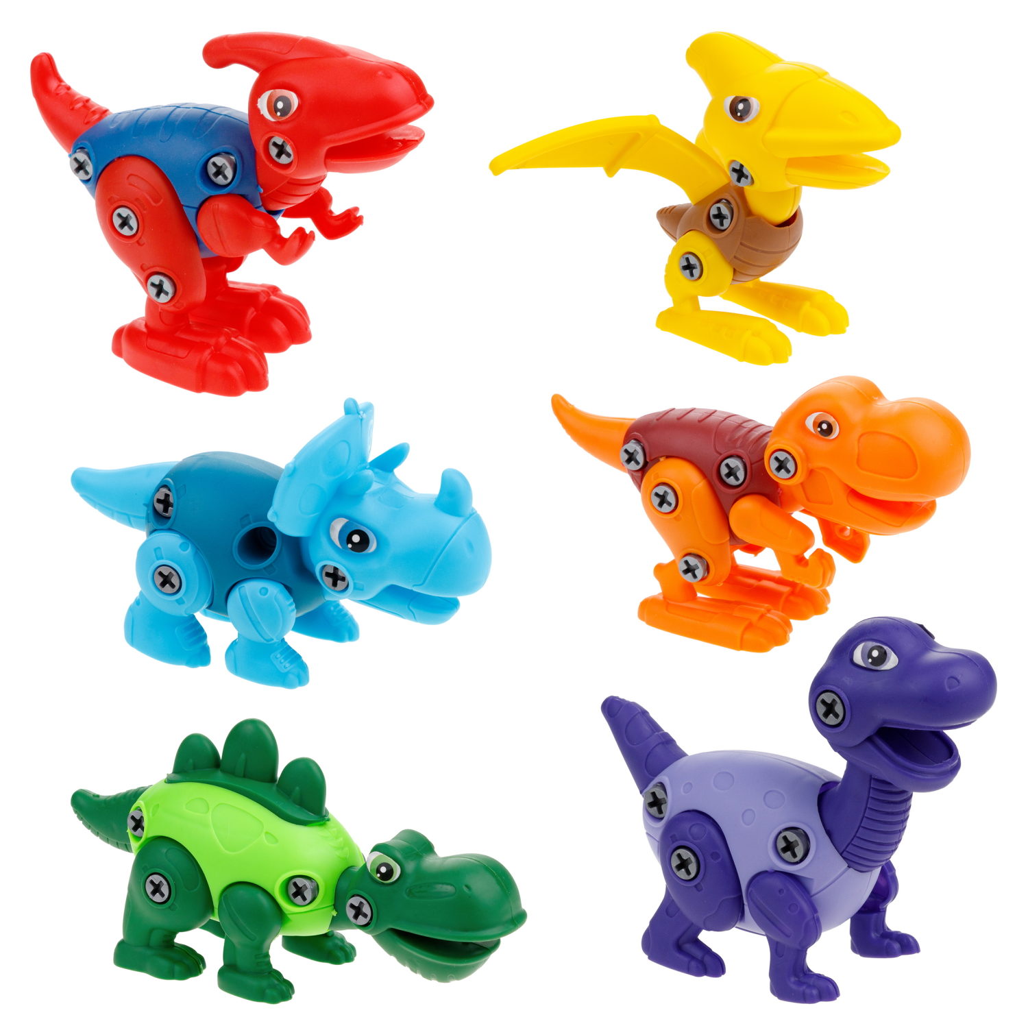 1toy Динопарк «Яйцо с динозавром» (в асс. 6 видов, д/б 12 шт.)