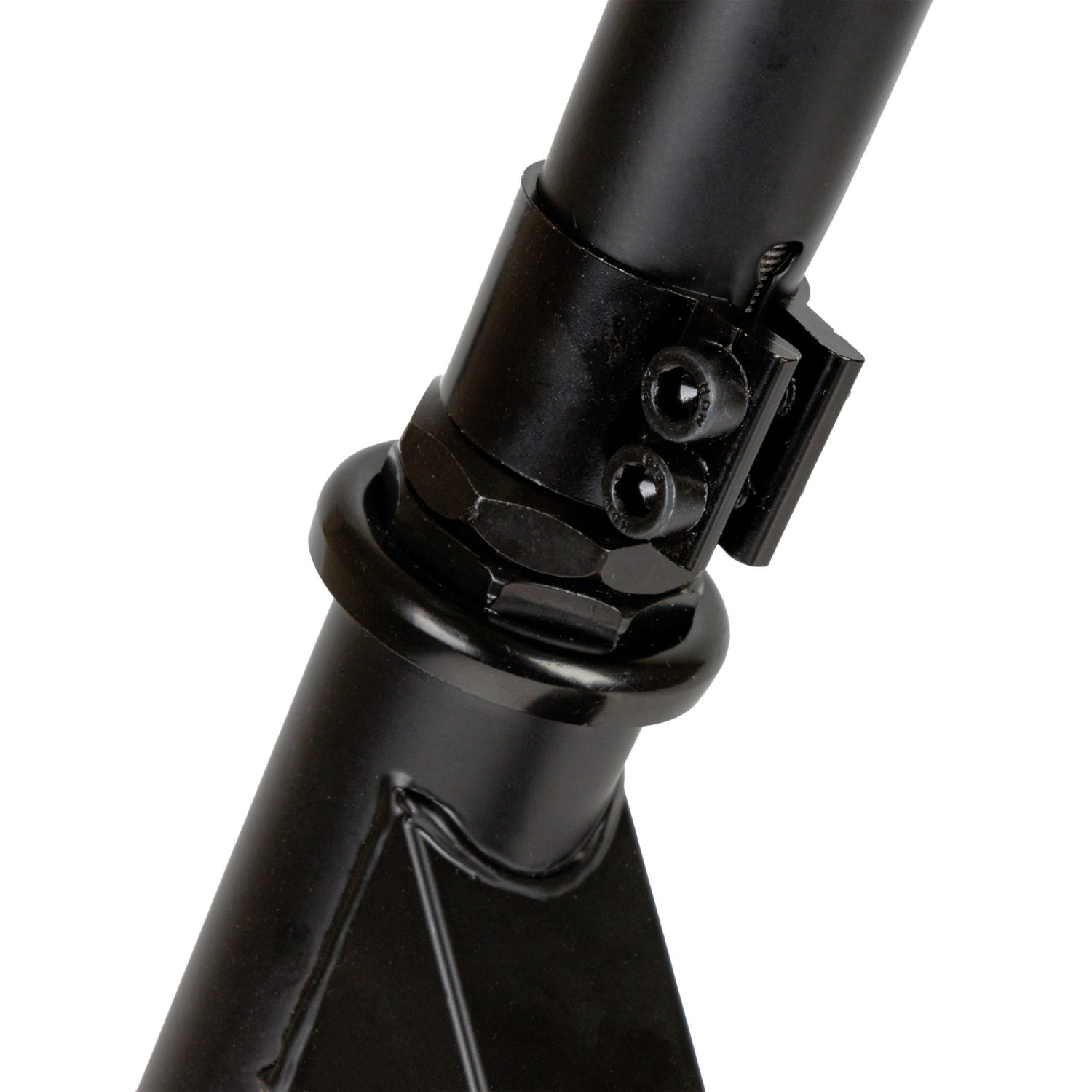 Самокат Navigator, 2-х кол. PU 2х145 мм, складной, TPR грипсы, , черный