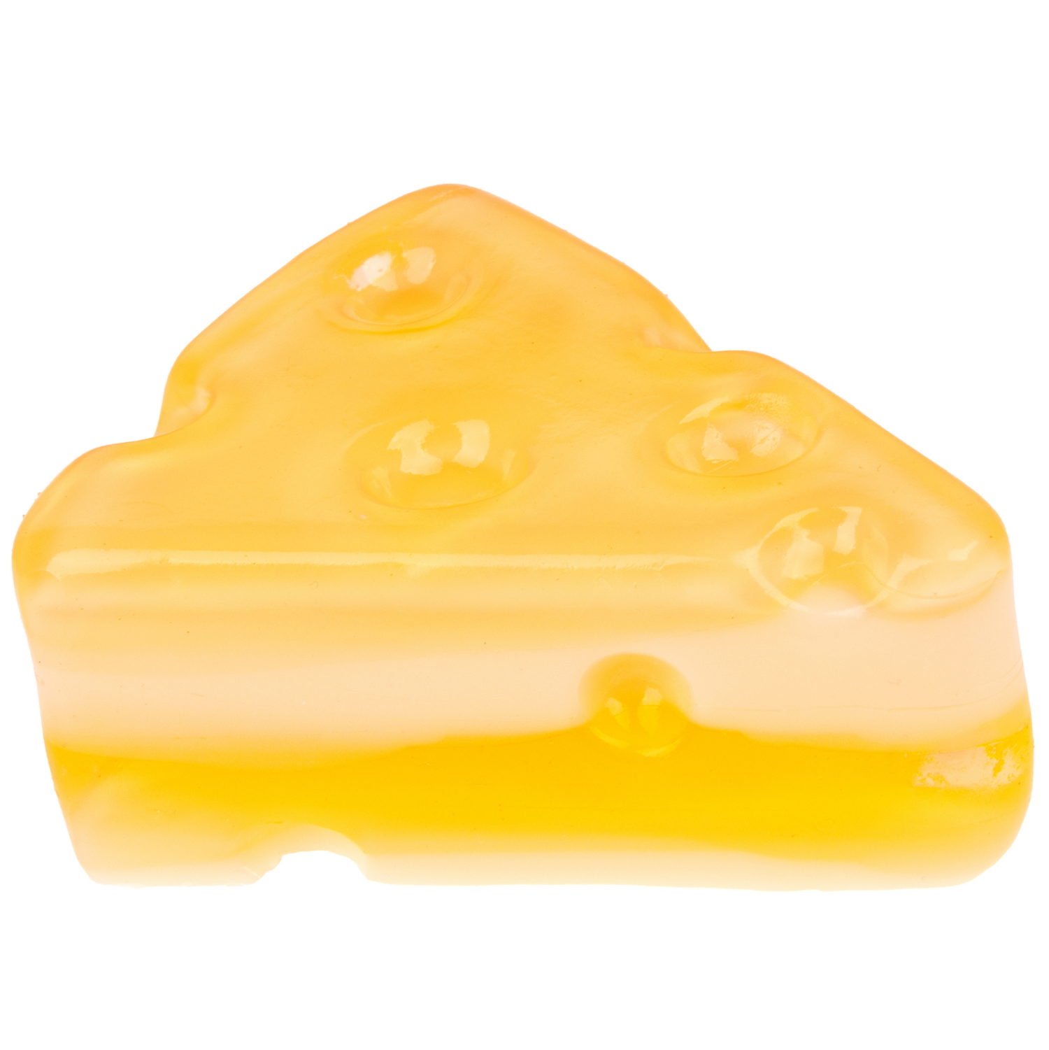 Игрушка-антистресс 1TOY Крутой замес Супергель «Сыр», белый