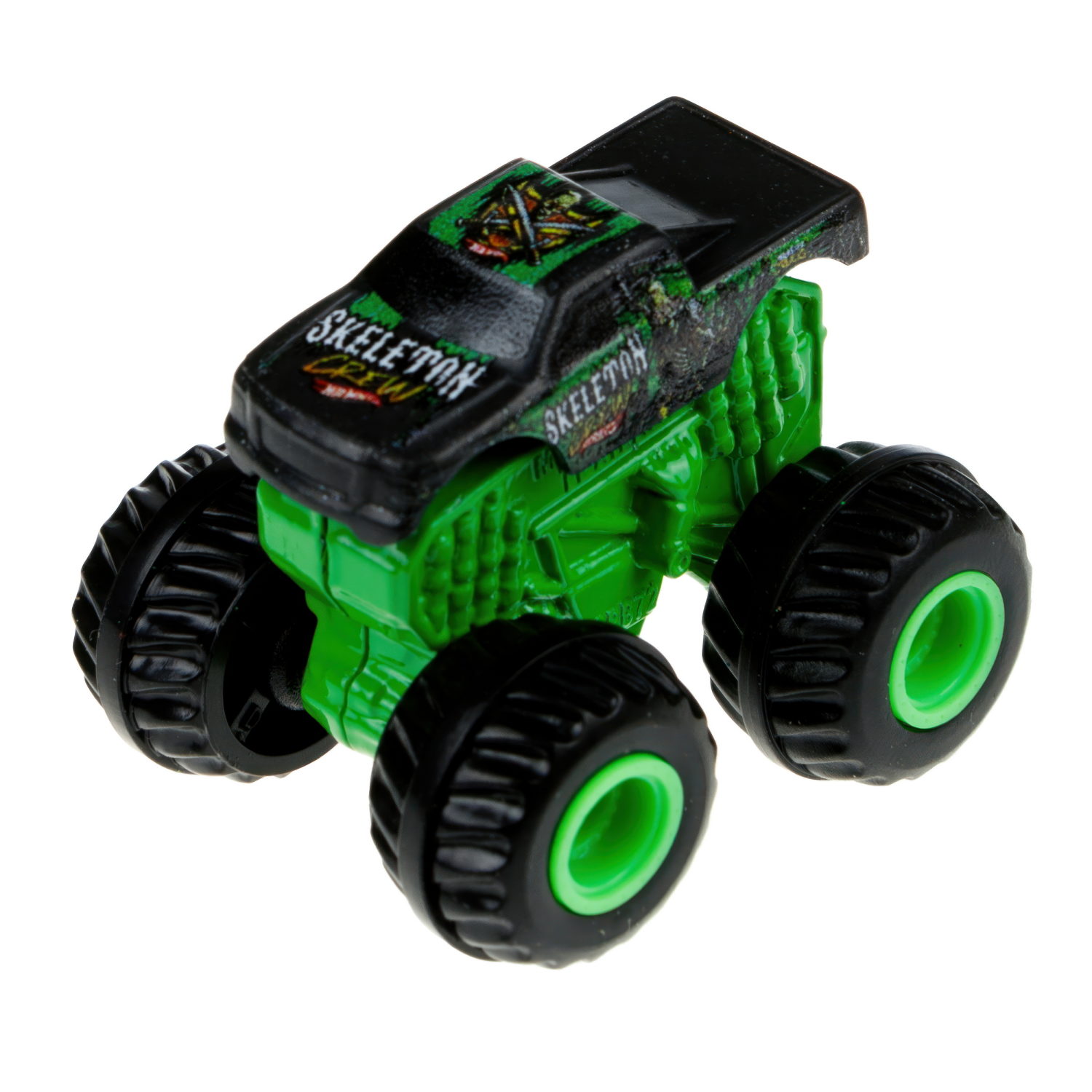 Hot wheels Набор игровой "Мини-грузовики Monster Trucks с лаунчером"