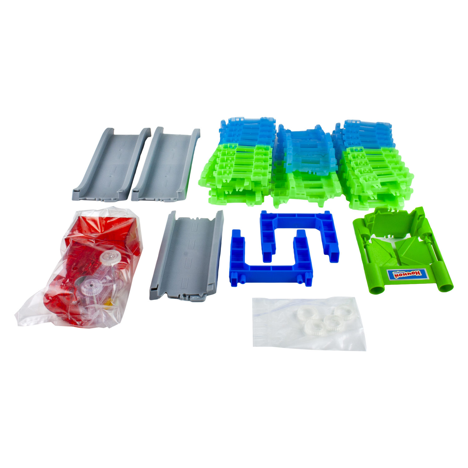 Автотрек 1TOY «Ночной Экспресс», гибкий трек с машинкой