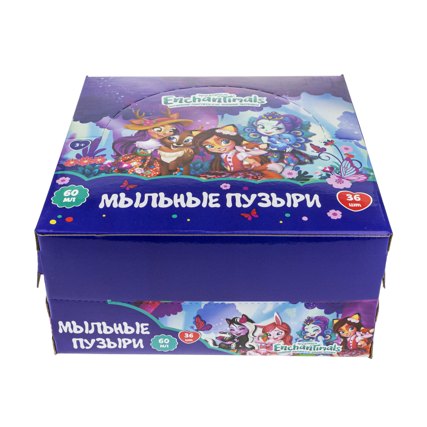 Мыльные пузыри 1TOY Enchantimals 60 мл