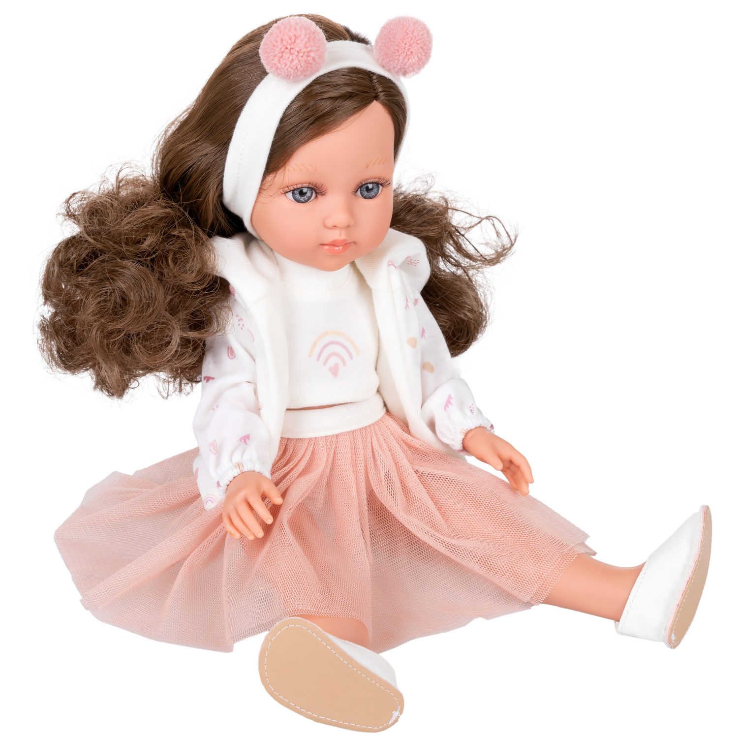 Кукла Arias ELEGANCE Carlota casual, виниловая, Испания, 36 см