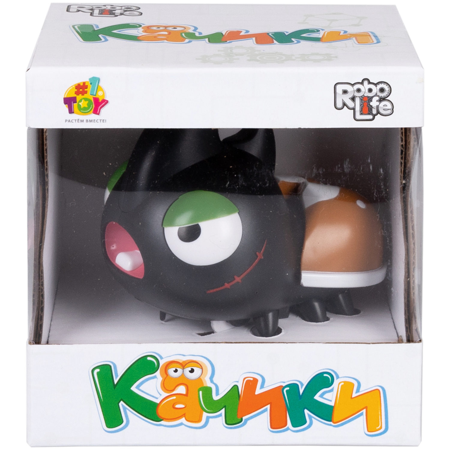 1toy Robolife Качики "Жучок-чувачок" на батарейках,, 9*7*9,5 см