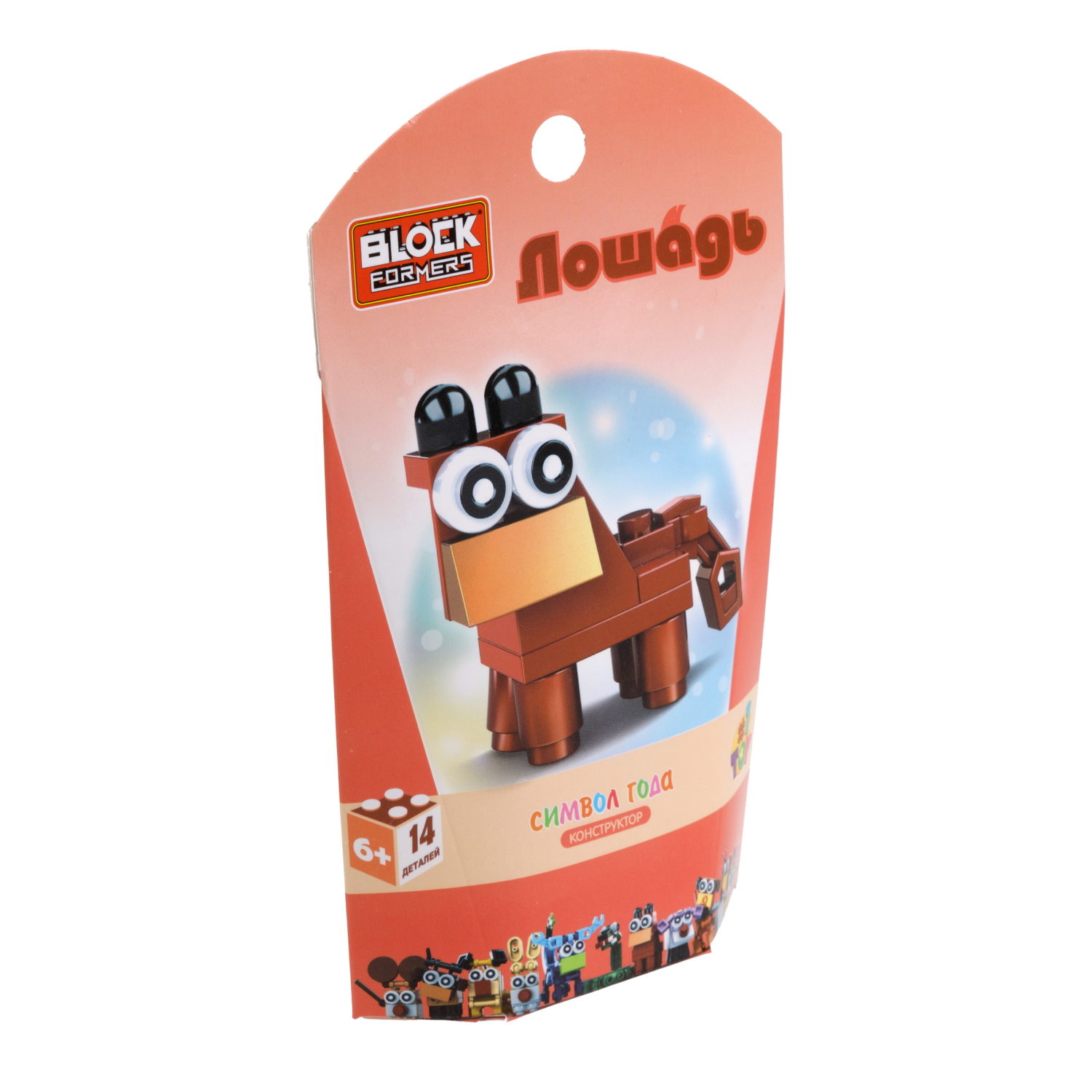1TOY конструктор Blockformers "Символ года", 12 видов в ассортименте