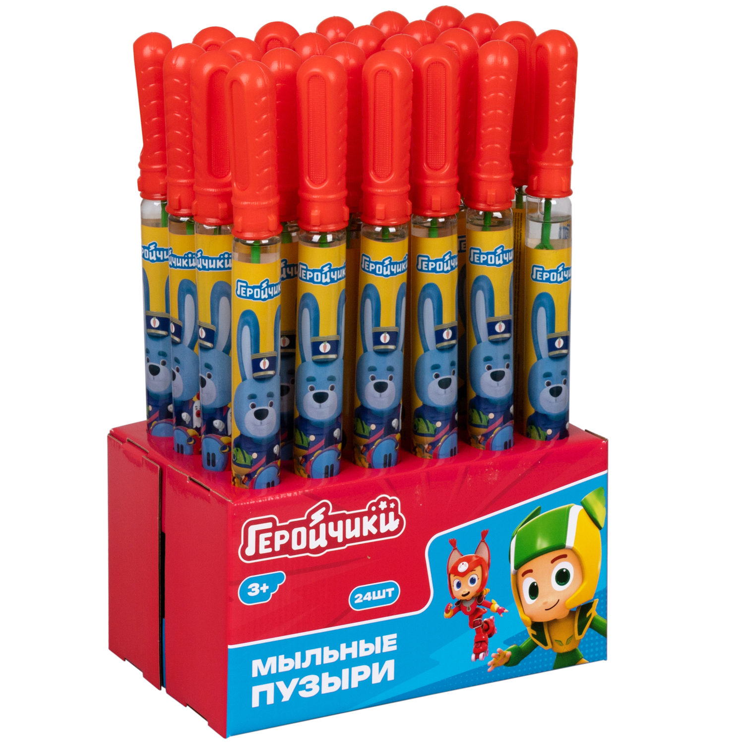 1TOY Геройчики, мыльные пузыри, 120 мл