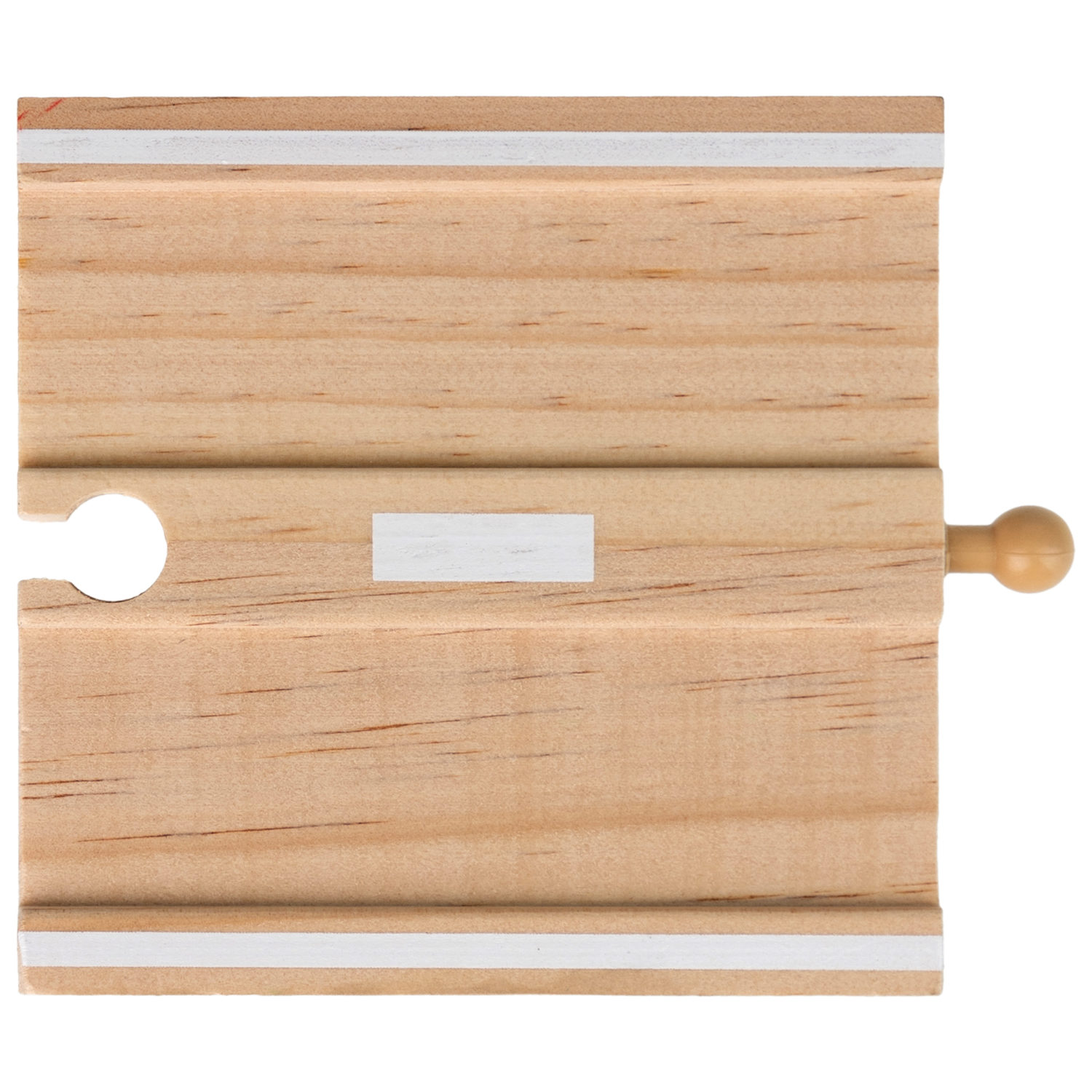 Деревянная железная дорога 1TOY GOODOK "Осторожо, переезд!" с электропоездом и аксессуарами, 35 деталей