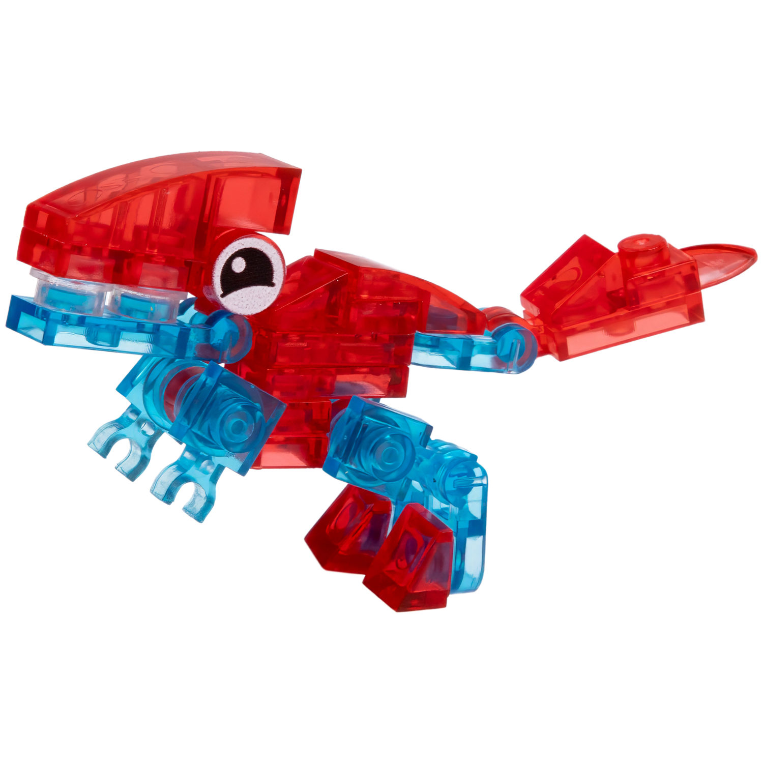 1Toy Blockformers "Планета динозавров" прозрач. блоки  (д/б 12 шт., в асс. 12 видов, коробка)