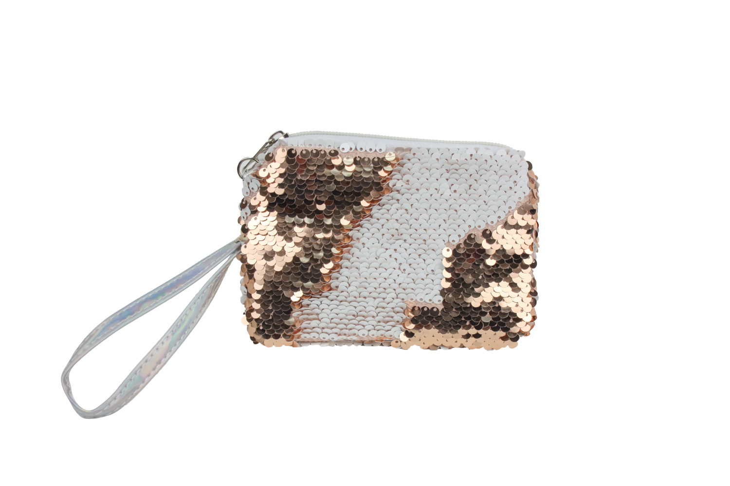 Косметичка LUKKY  с пайетками с двух сторон, 
2 цвета на выбор