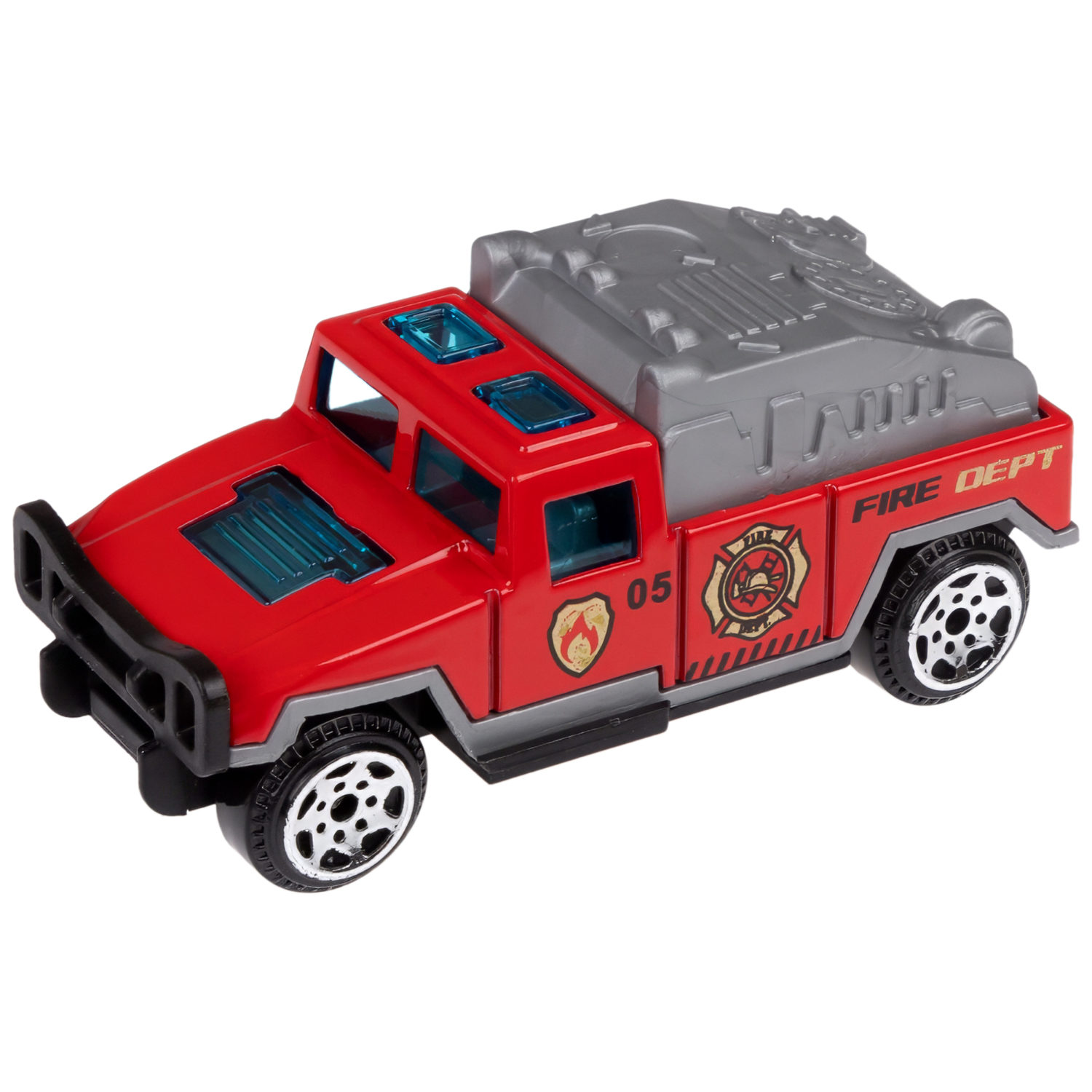 1toy Экстренные службы металлическая машинка 1:64 блистер, в асс. 12 шт.