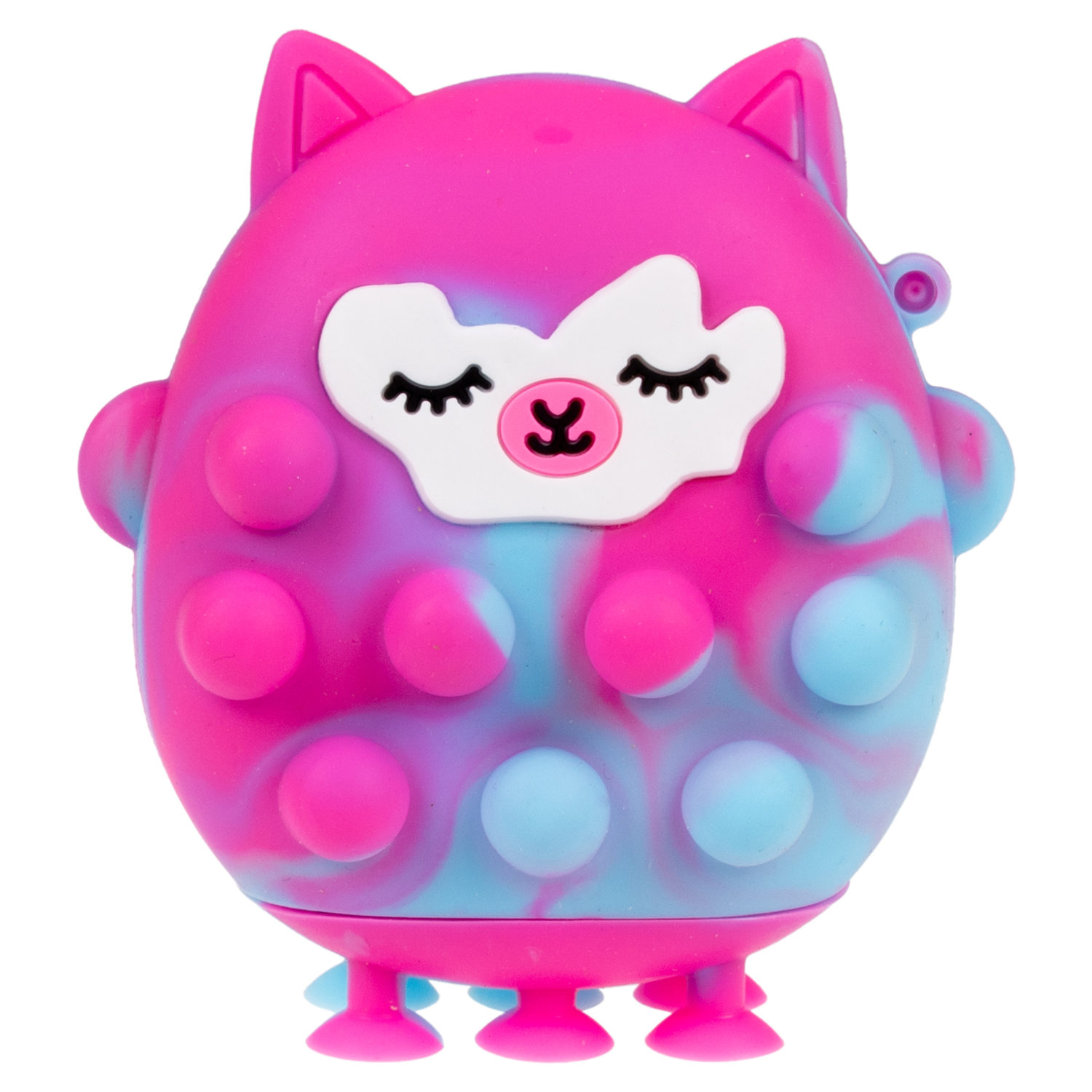 1toy Жмяка Hit Pop It "Лама" 8х7х2 см на присосках, 4 вида в ассортименте