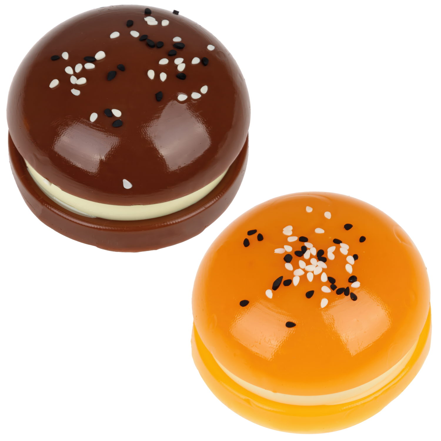 Таба сквиш 1TOY Крутой замес Бургер, 6х6х4 см