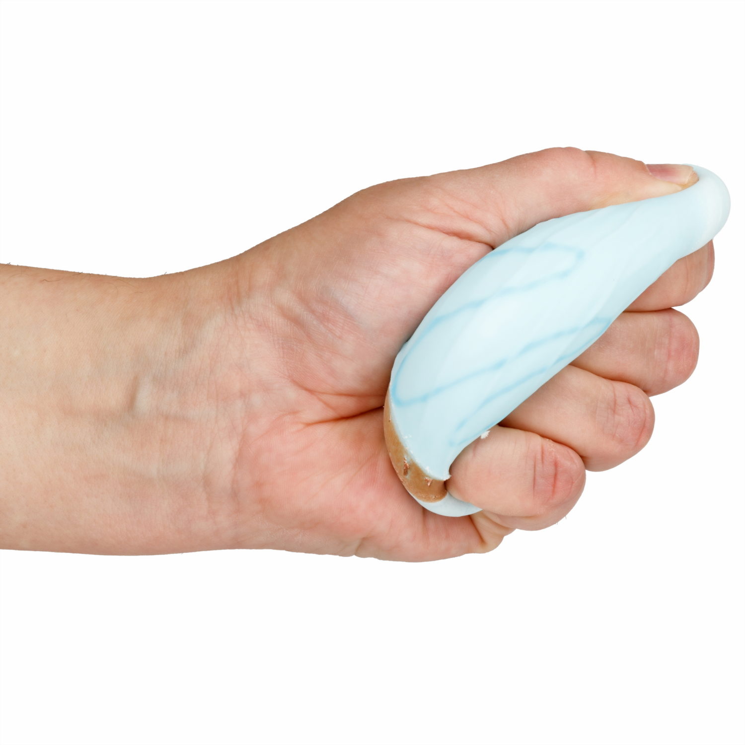 Игрушка-антистресс 1TOY Крутой замес Залиплющ, Макарошка, 8*7,5*2,5 см