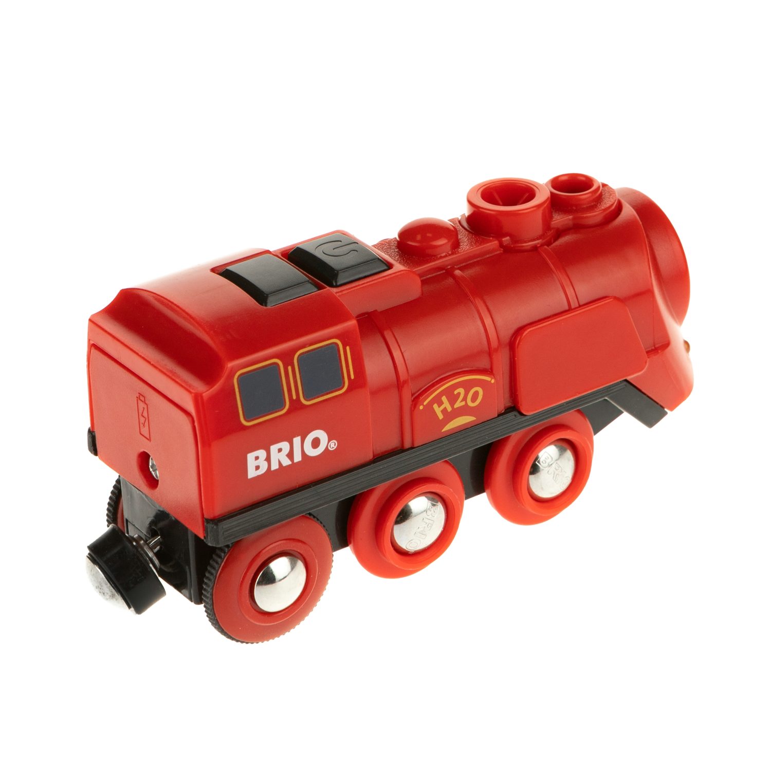 Деревянная железная дорога BRIO паровоз с функцией пара