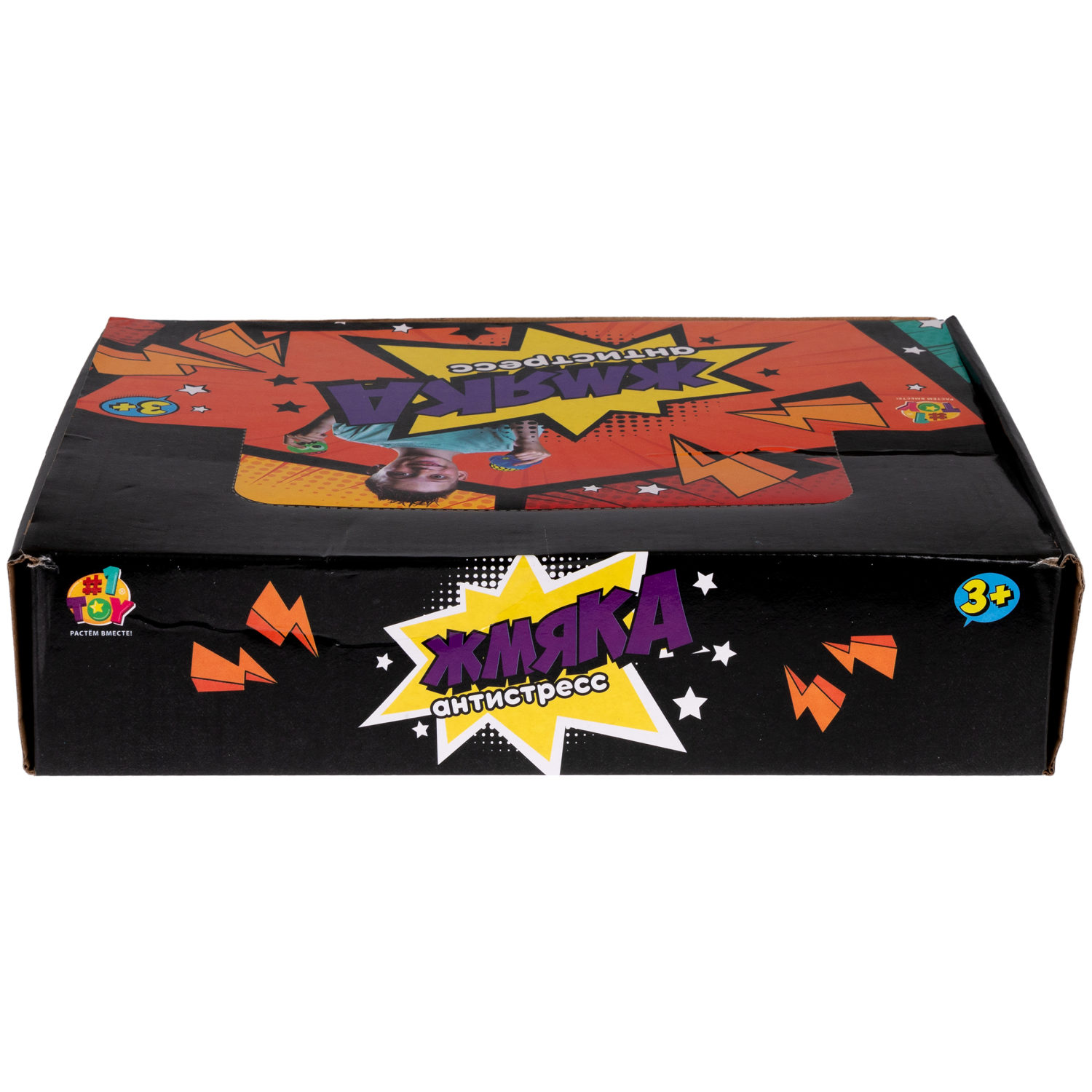 Антистресс-игрушка для рук 1toy Инопланетянин, для детей и взрослых, 4 цвета в ассортименте