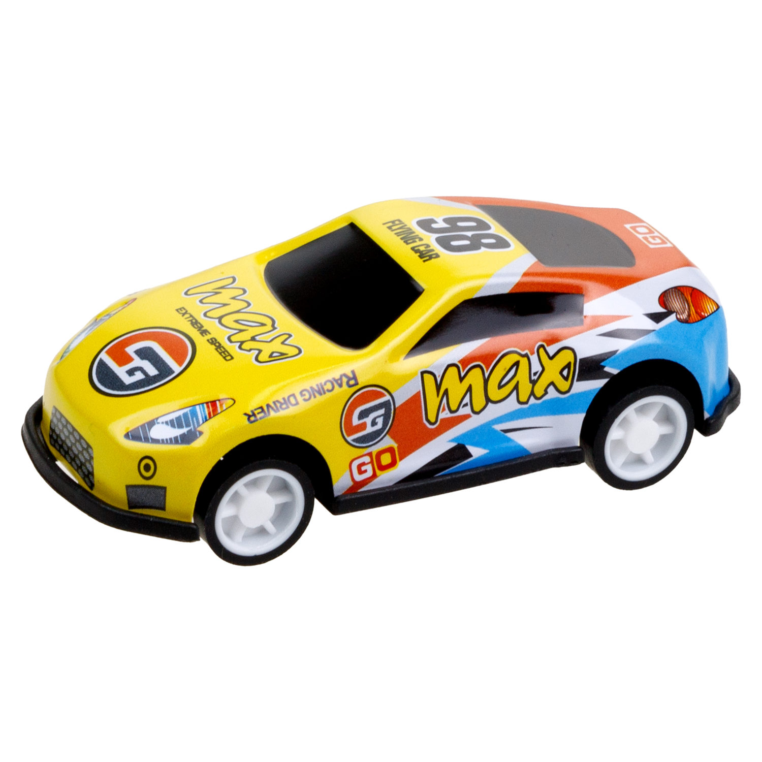 Набор металлических машинок с картой 1TOY Драйв, инерционные, гоночные, маленькие, 6,8 см, 60 шт.