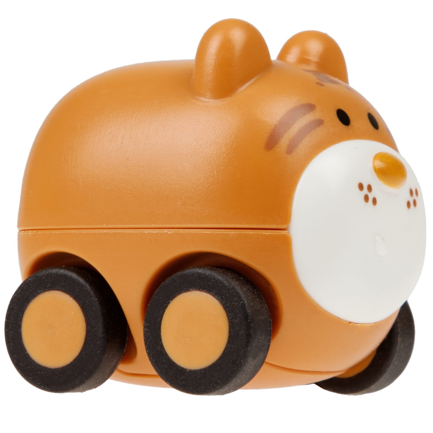 Тигр игрушка-катапульта с детёнышем 1TOY УБЕГАЙ-КА