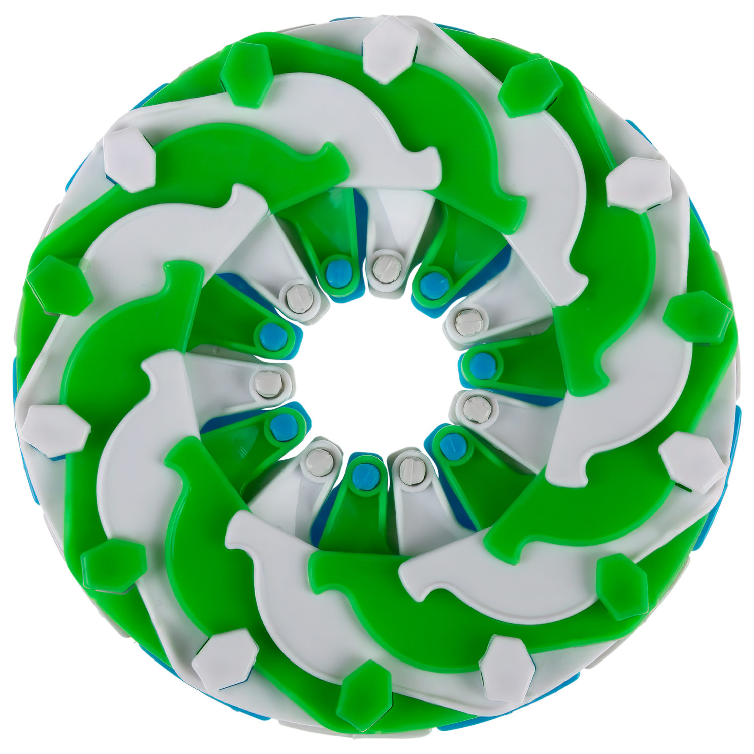 Фрисби складной 1TOY 7/14 см, двуцветный, 5 цветов в ассортименте