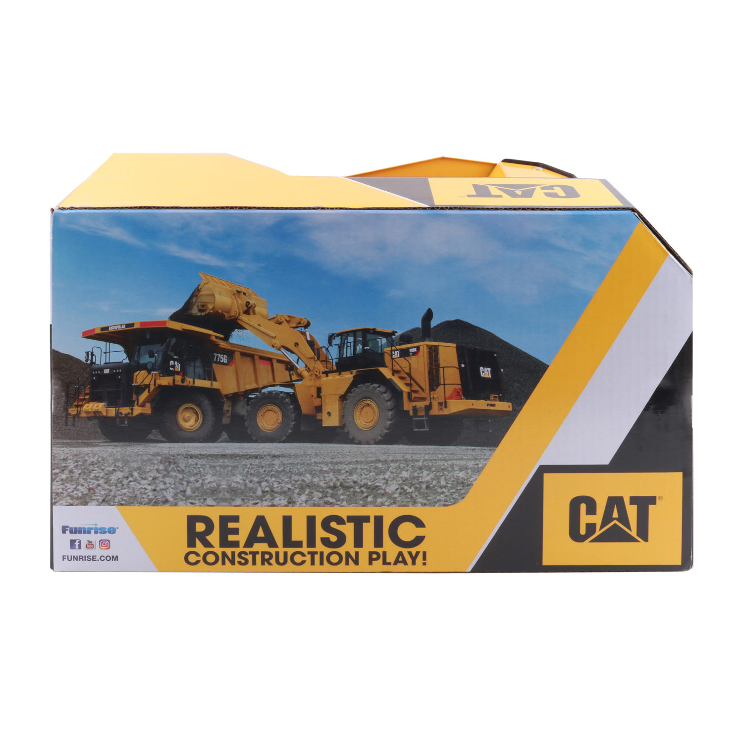 Самосвал игрушка CAT грузовик, камаз, большая игрушечная машина