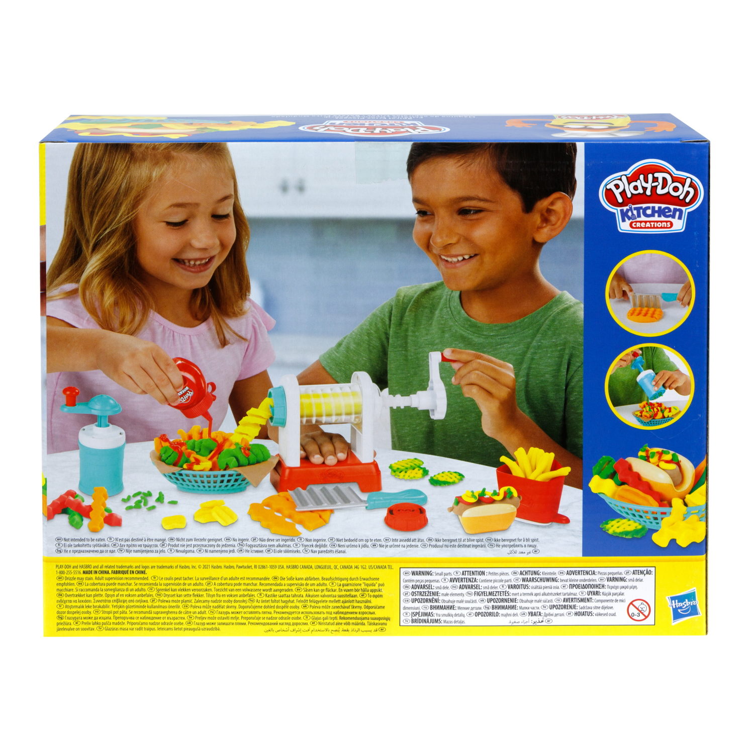 PD Набор игровой для лепки Картофель Фри F1320