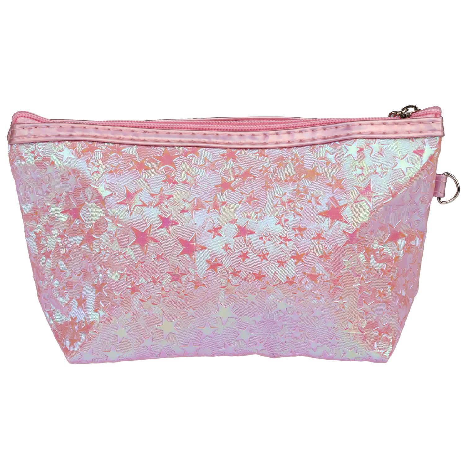 Косметичка блестящая Lukky Holographic Stars, 23,5*14*7 см