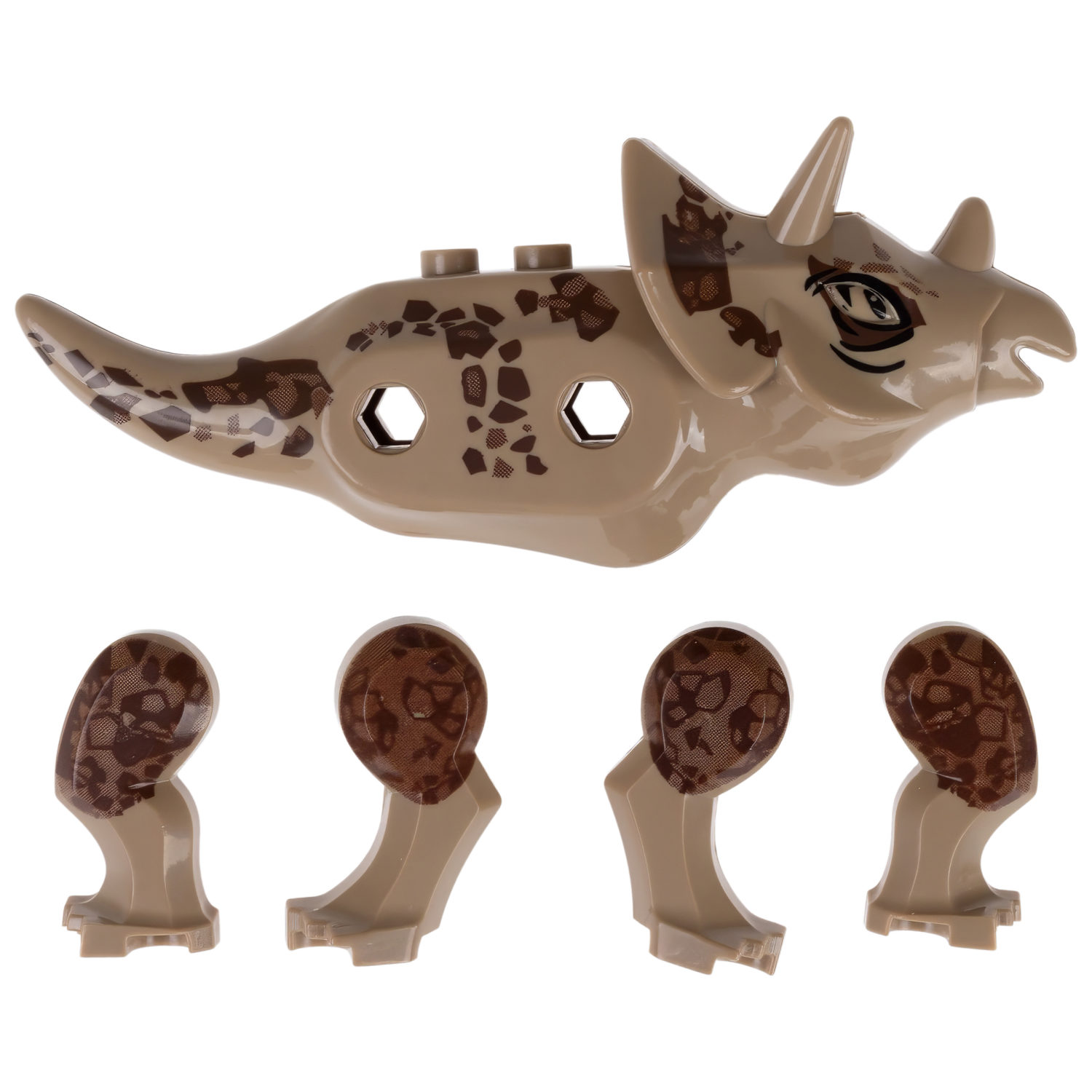 Конструктор 3д Blockformers 1TOY Парк динозавров, детский, 1 шт.