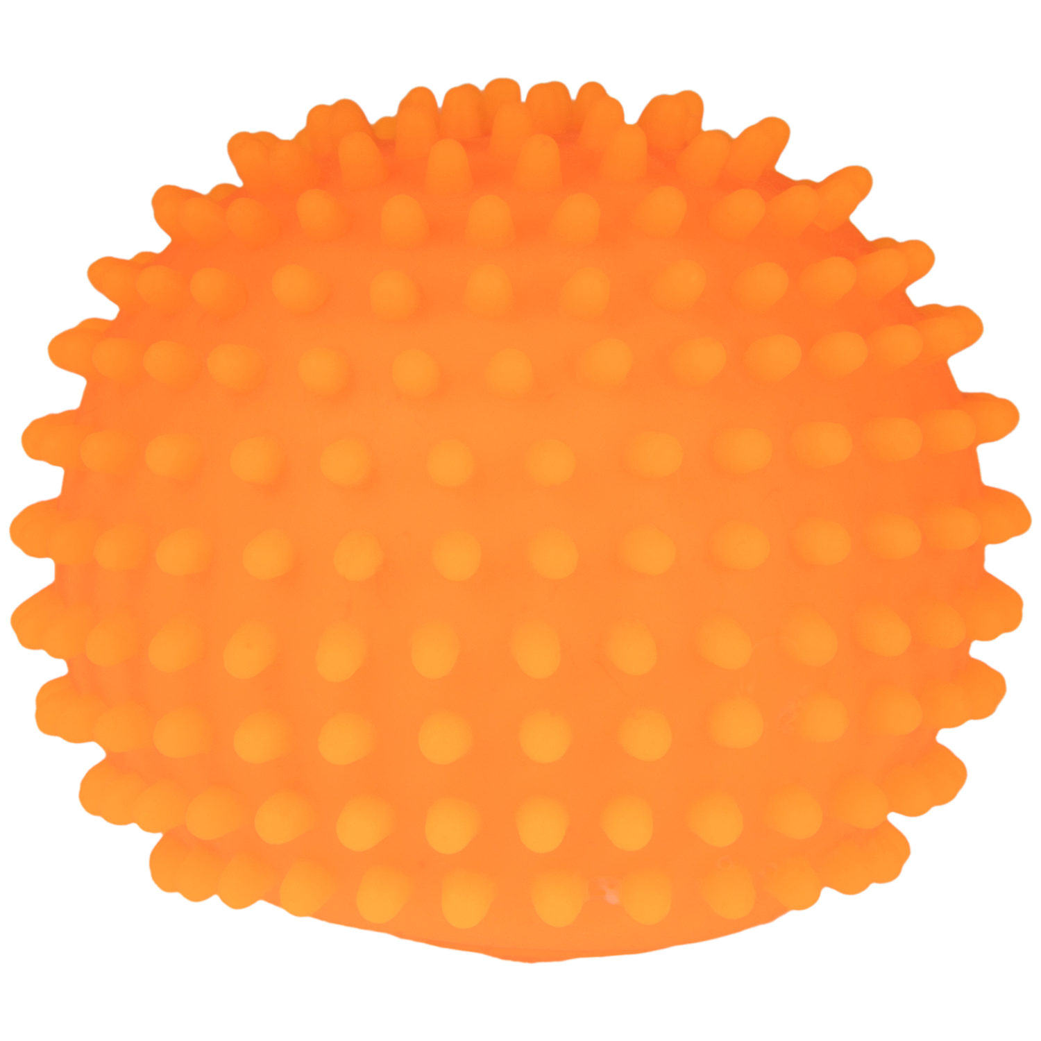 Игрушка-антистресс для рук 1TOY Крутой замес Колючка, оранжевая, 5 см