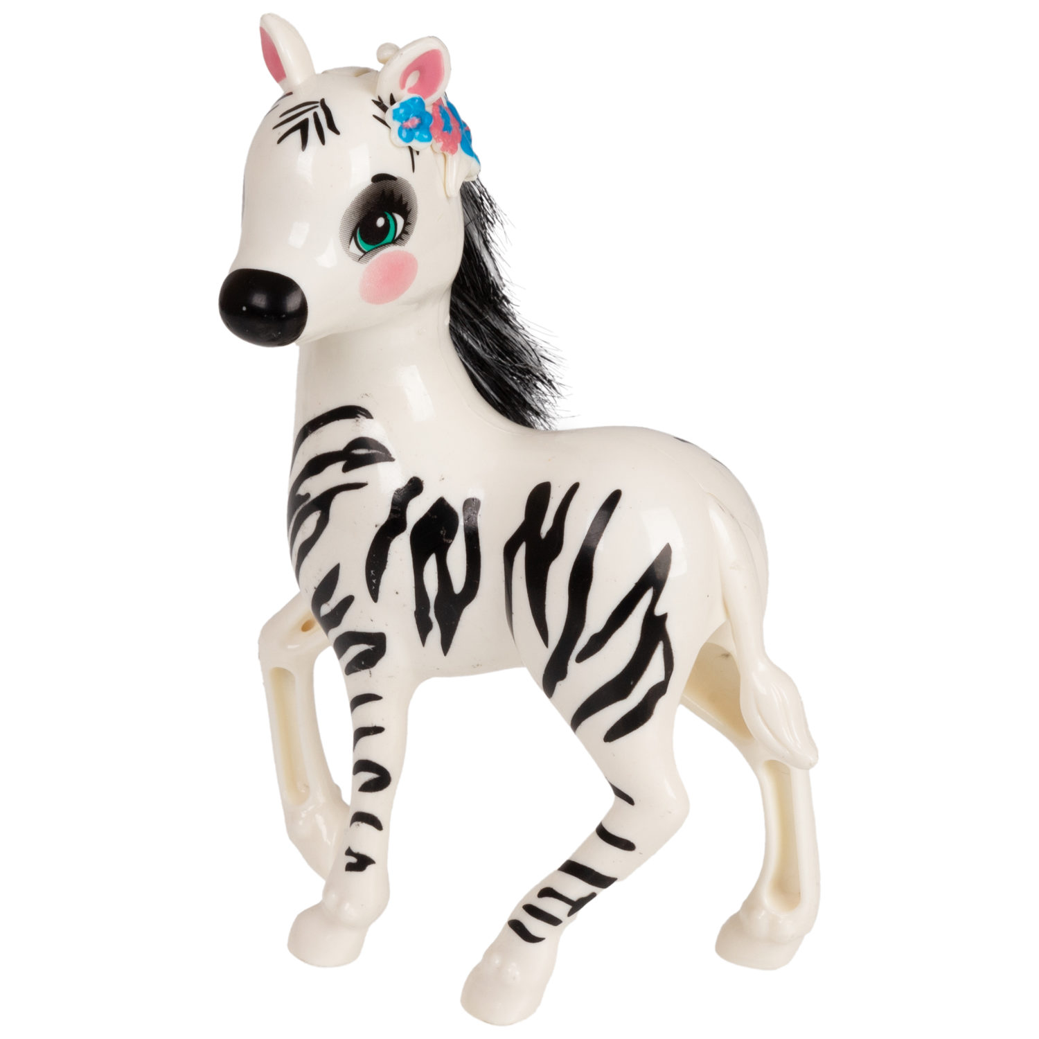 Кукла 1TOY «Лесные феи» в наборе с аксессуаром, питомцем - зеброй, 16 см