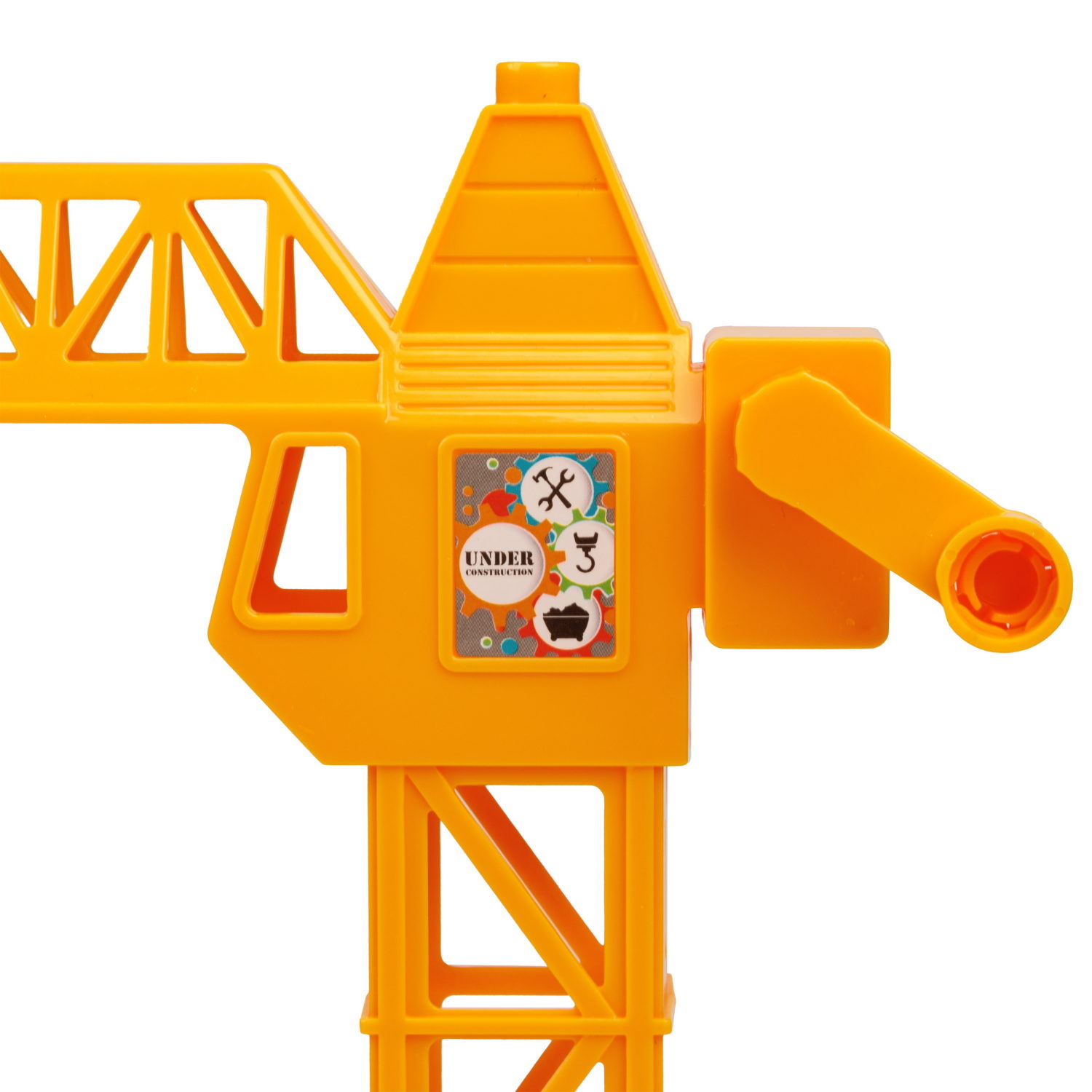 Парковка для машинок 1TOY Транспаркинг Строительный участок, автотрек с машинками