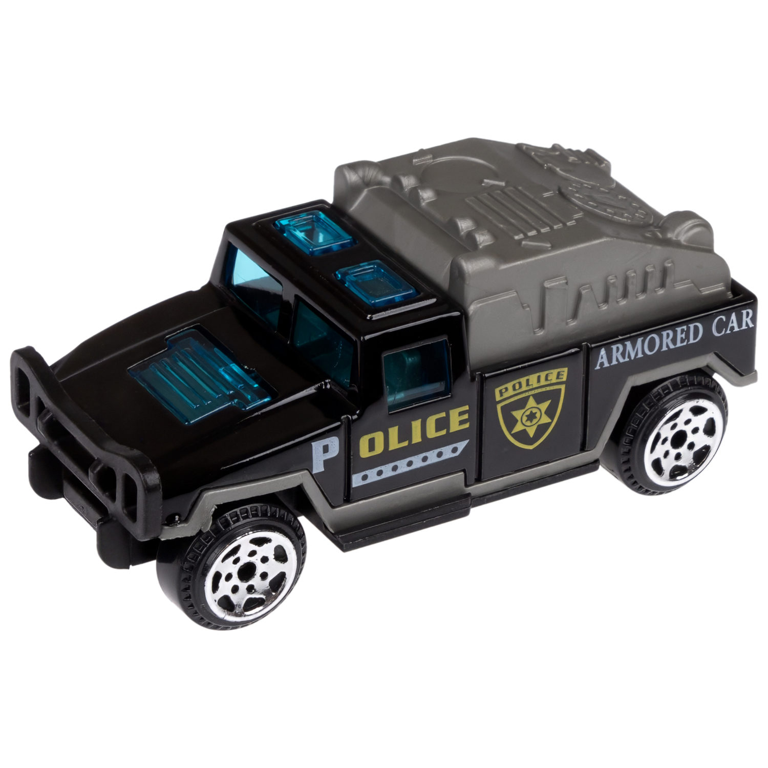 1toy Экстренные службы металлическая машинка 1:64 блистер, в асс. 12 шт.