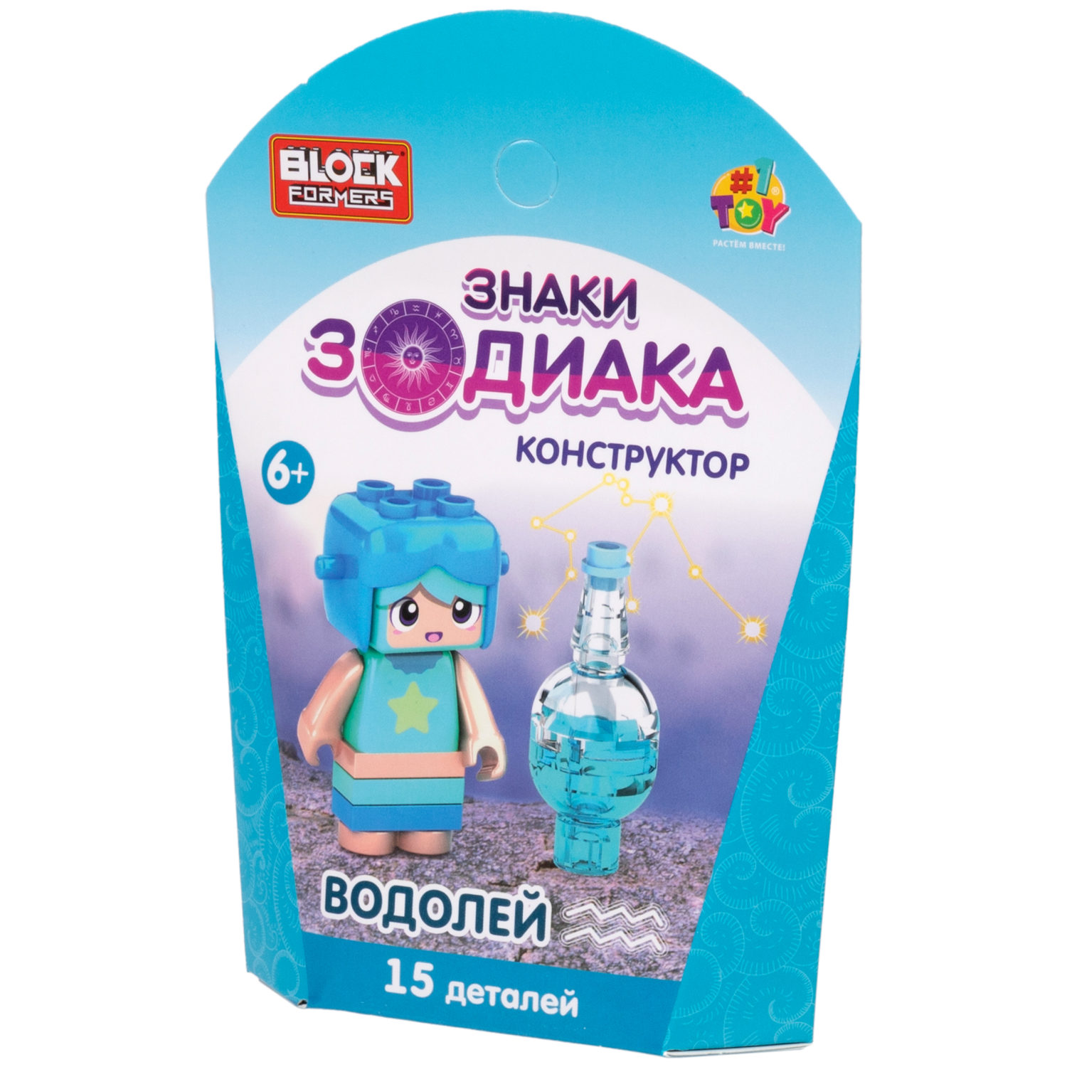 1TOY конструктор Blockformers "Знаки зодиака", 12 видов в ассортименте