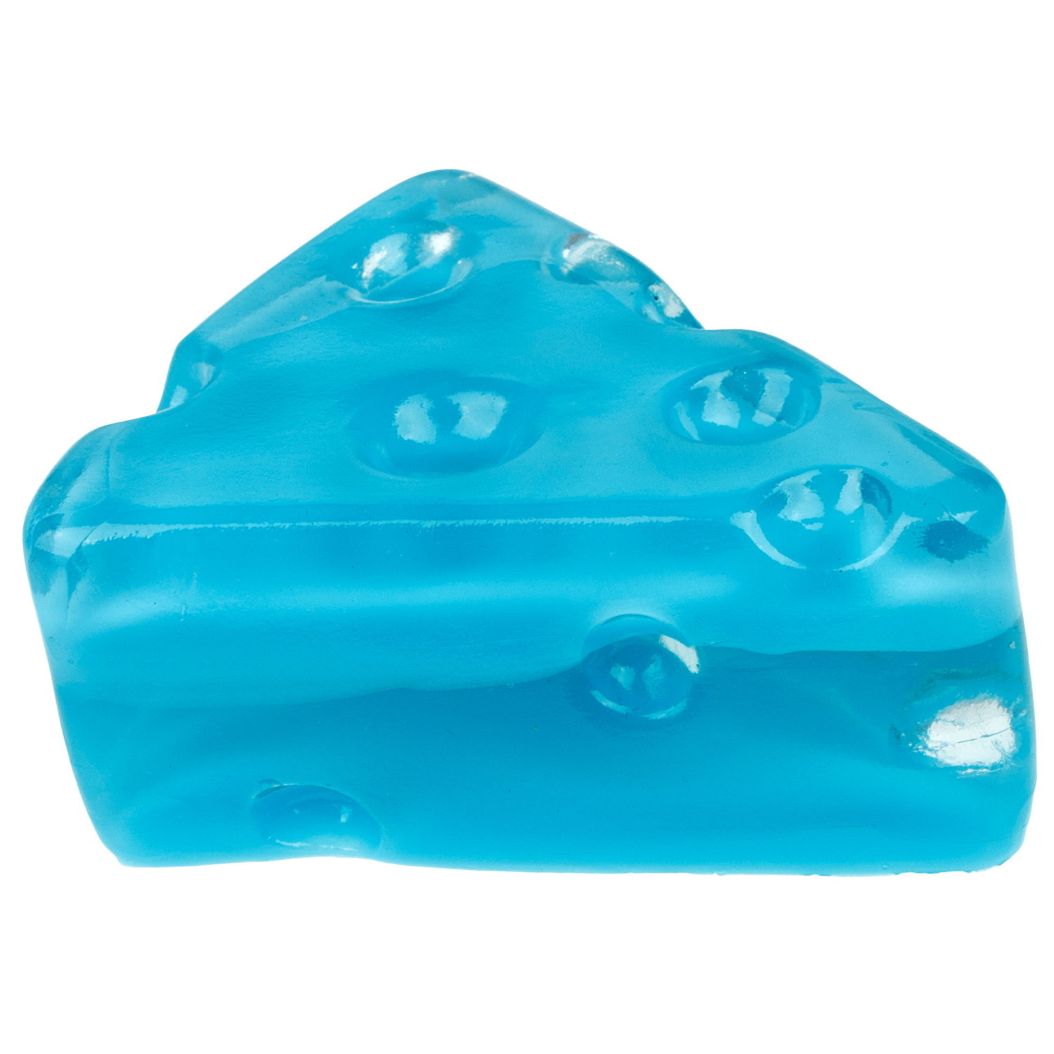 Игрушка-антистресс 1TOY Крутой замес Супергель «Сыр», бирюзовый