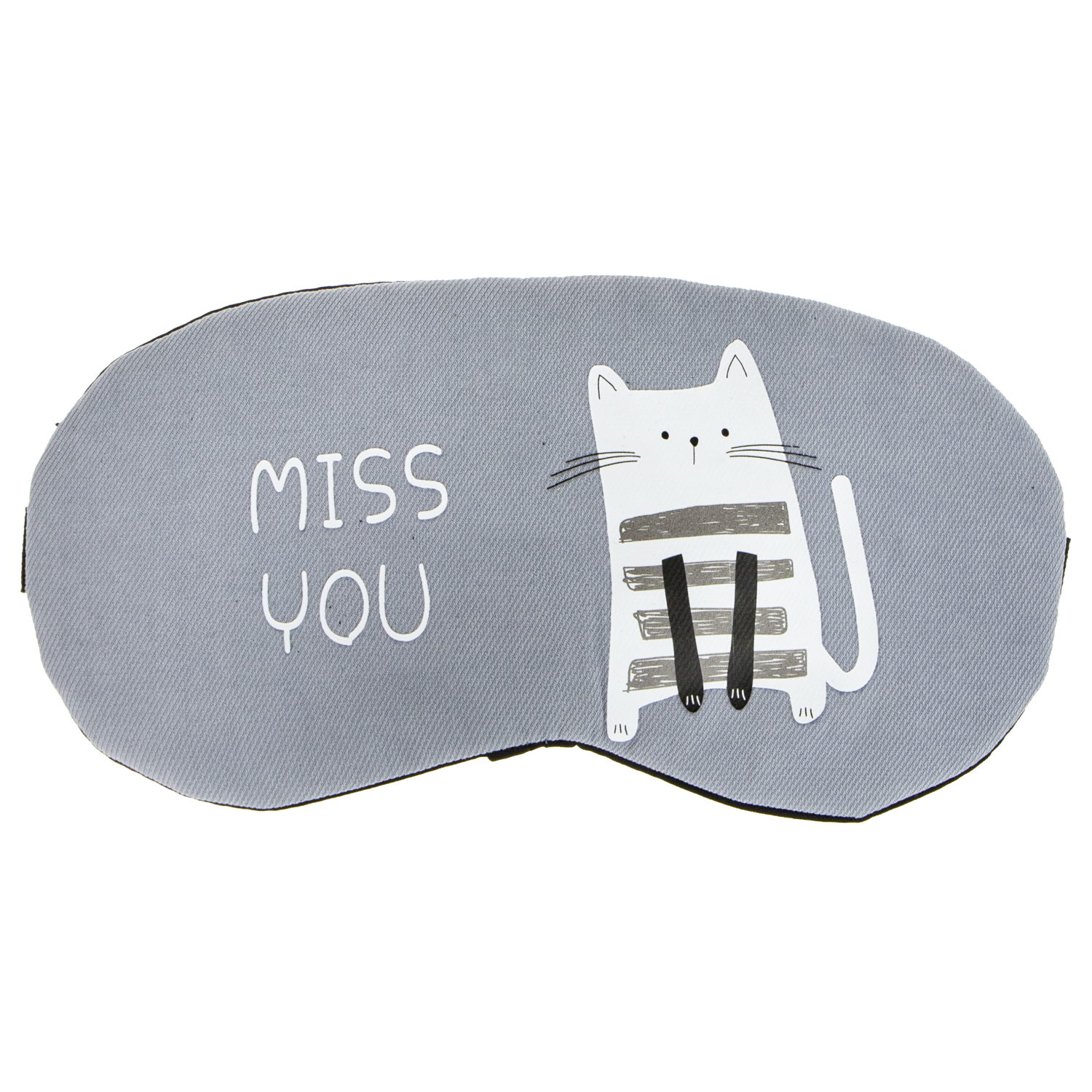 Маска для сна Lukky Fashion "Котик Miss You"