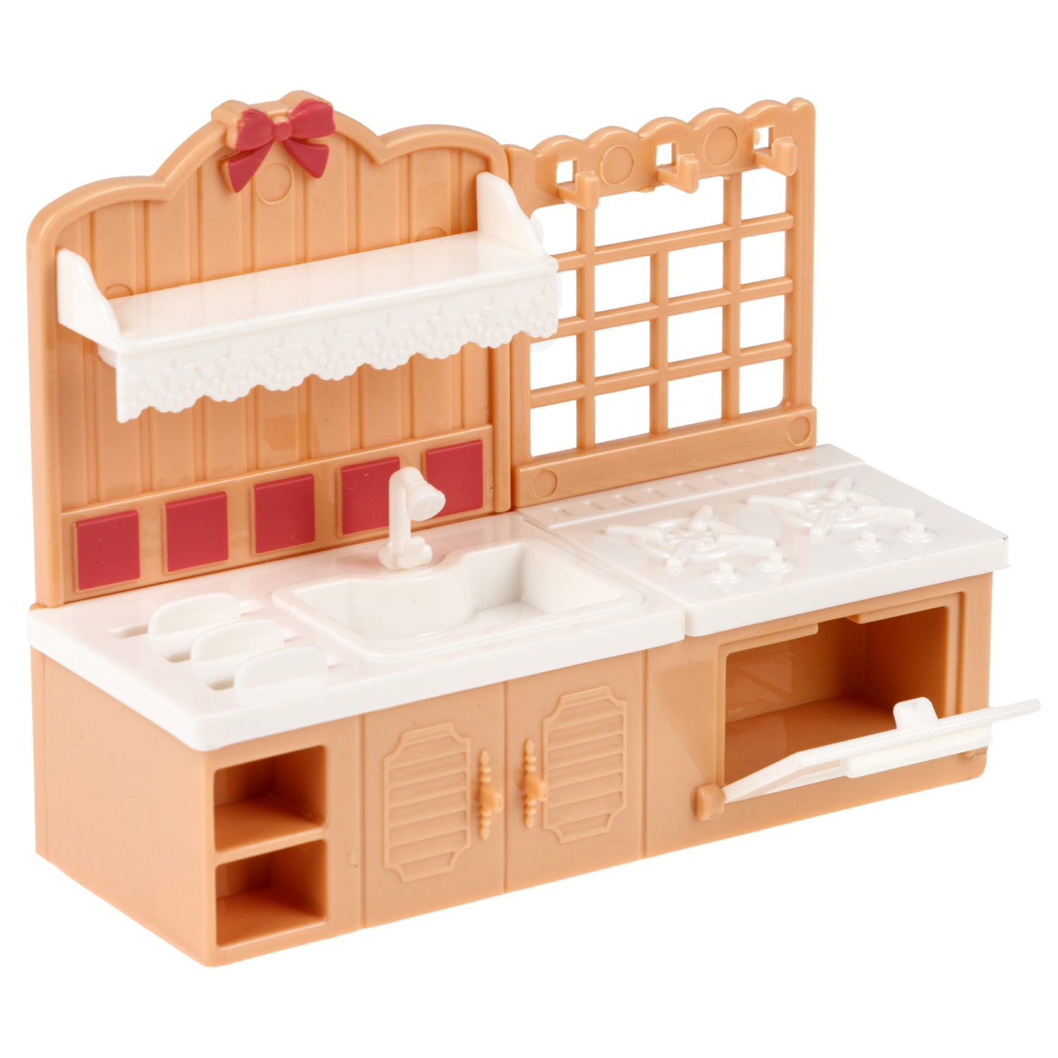 Игровой набор 1TOY Мой маленький мир Столовая и ванная