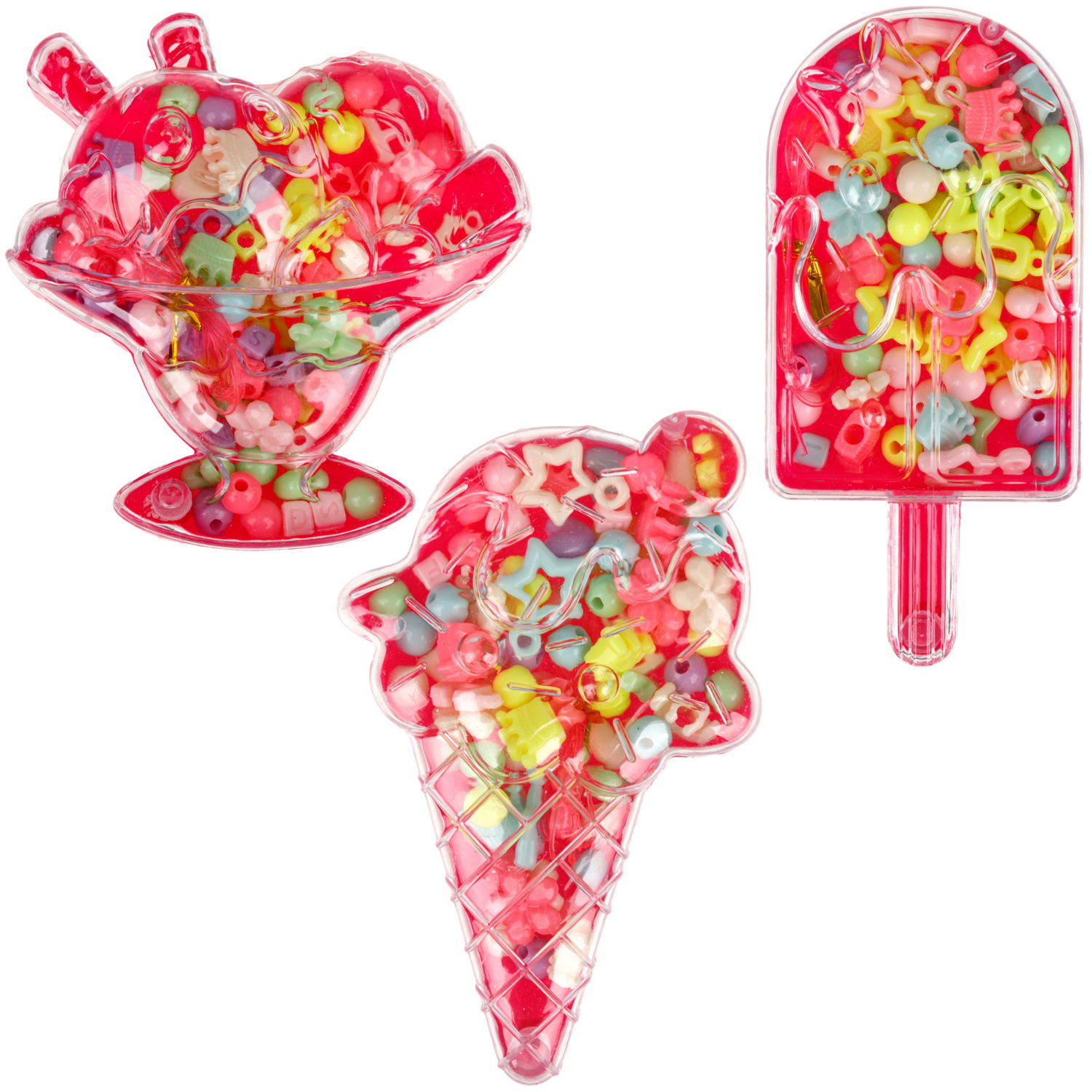 Игровой набор для создания украшений DIY в виде мороженого, в ассортименте