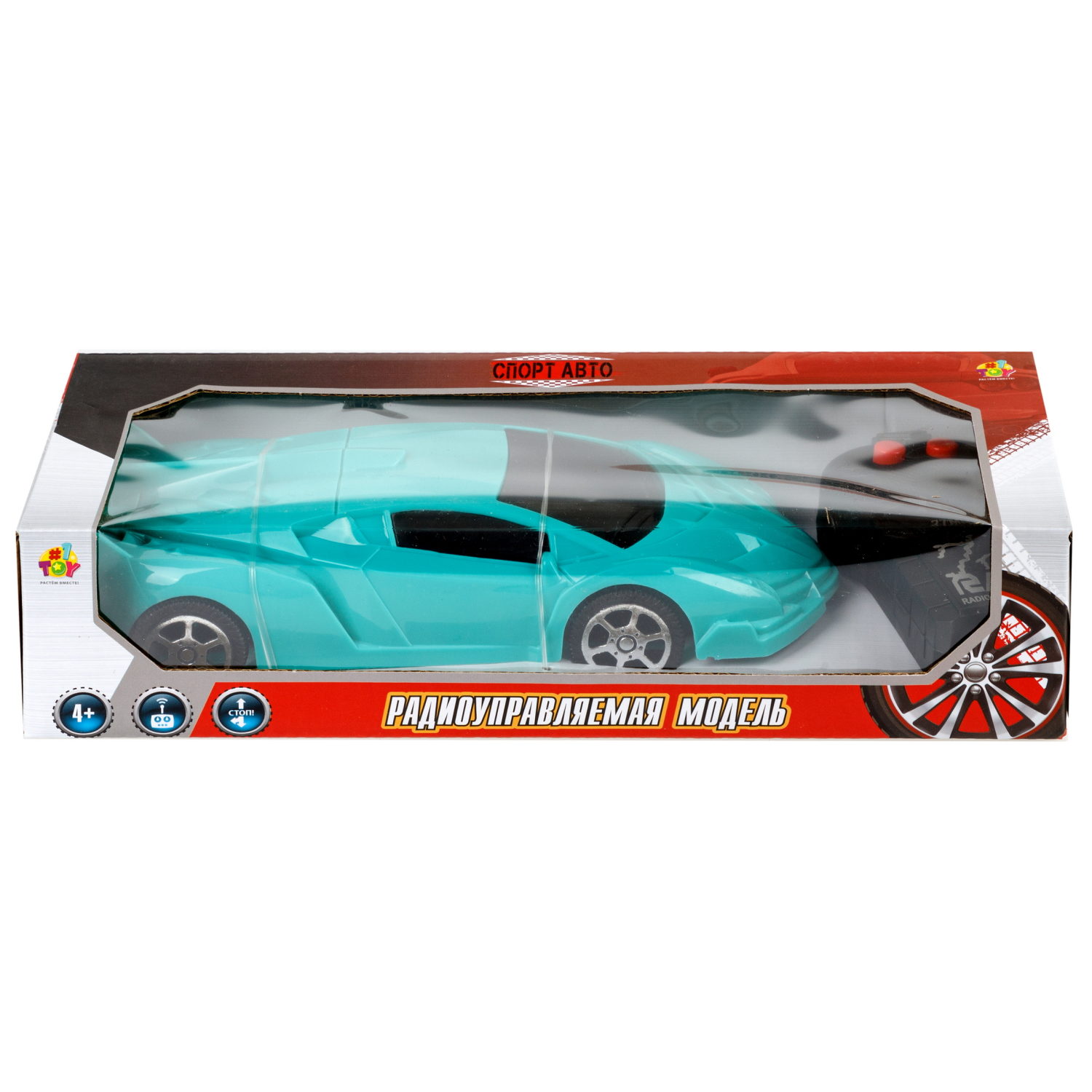 Машинка на пульте управления 1TOY Спортавто