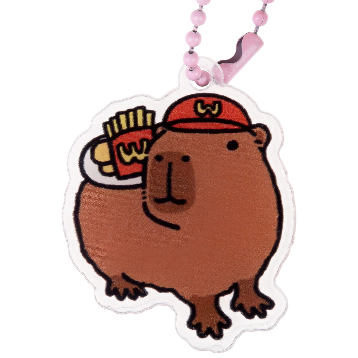 Игрушка-антистресс 1TOY Крутой замес Залиплющ, Капибара, 6 см