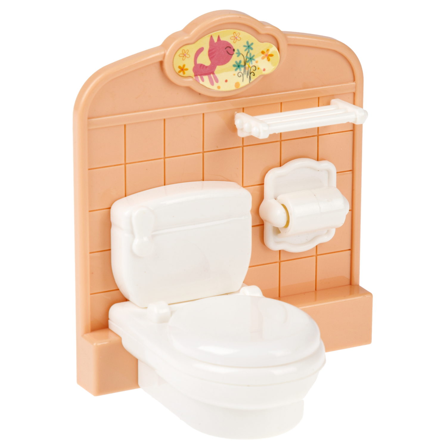 Игровой набор 1TOY Мой маленький мир Столовая и ванная