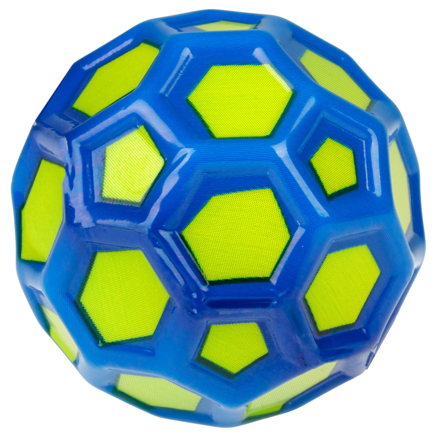 Мяч 1TOY Крутой замес Moon Ball пятиугольник, 5 см, зелено-синий