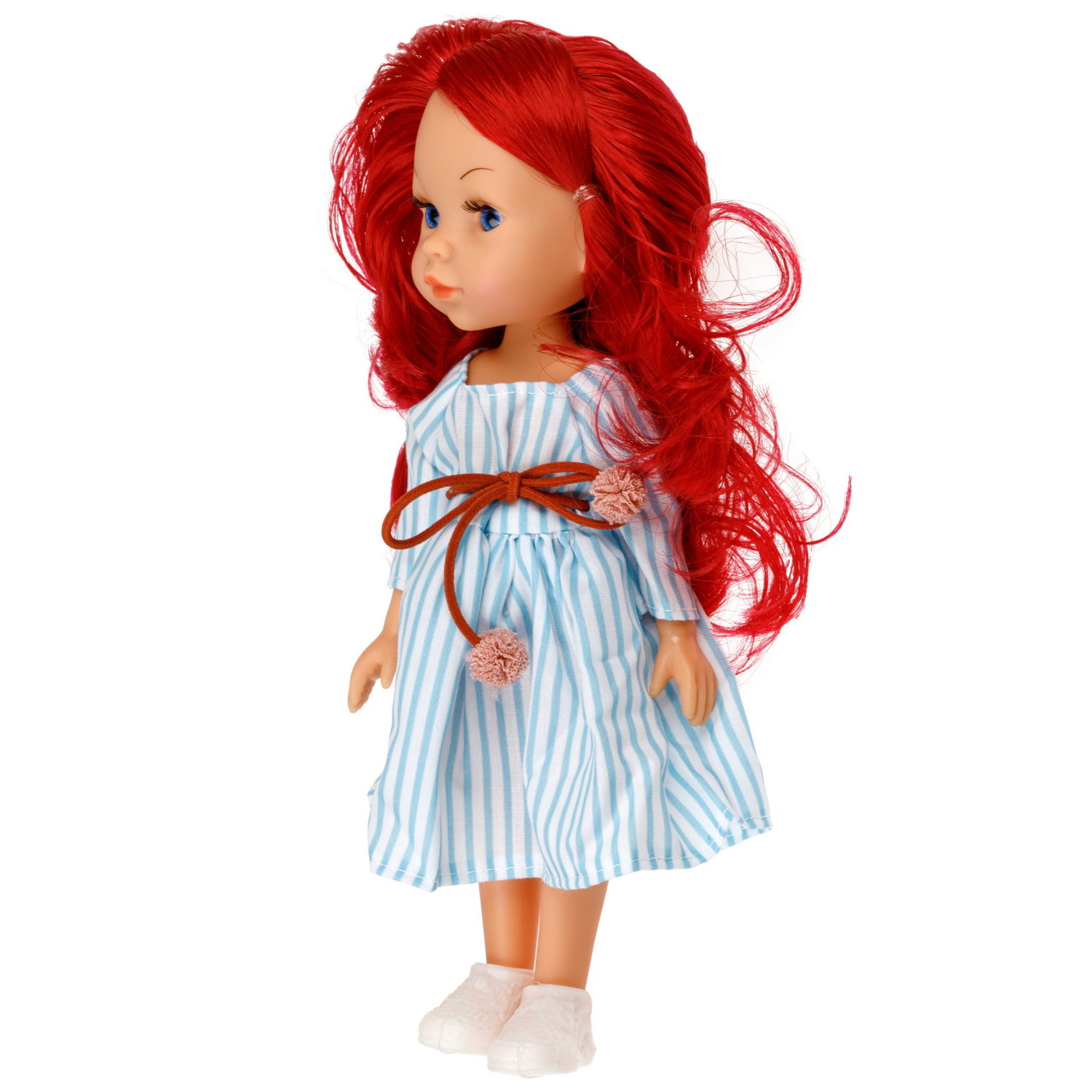 Кукла для девочки 1TOY Alisa испанский стиль, с длинными волосами, маленькая, 23 см