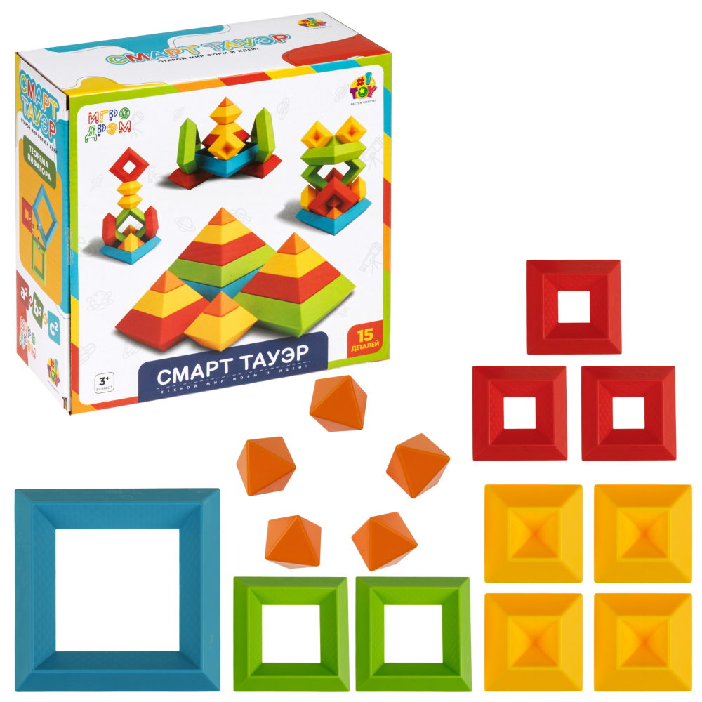 Настольная игра 1TOY Игродром Смарт Тауэр