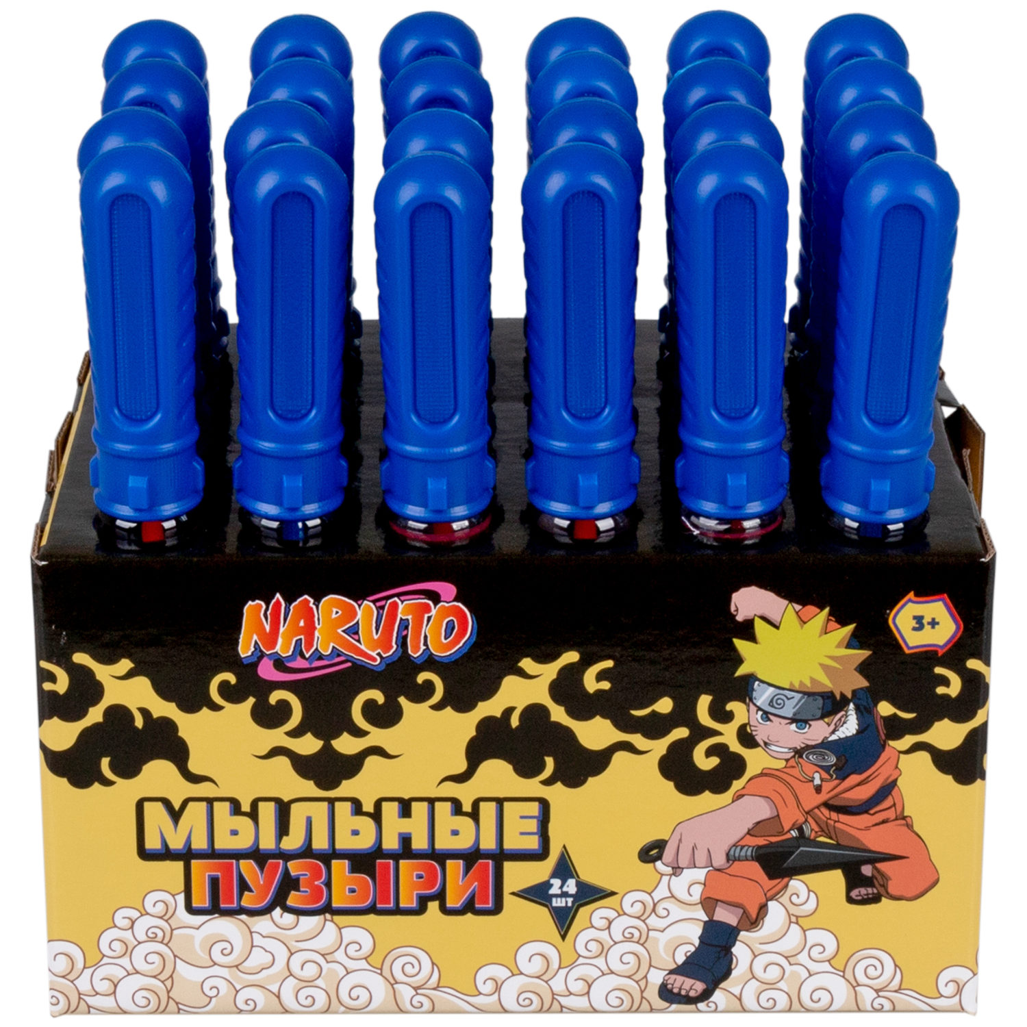 Мыльные пузыри 1TOY Наруто, 60 мл