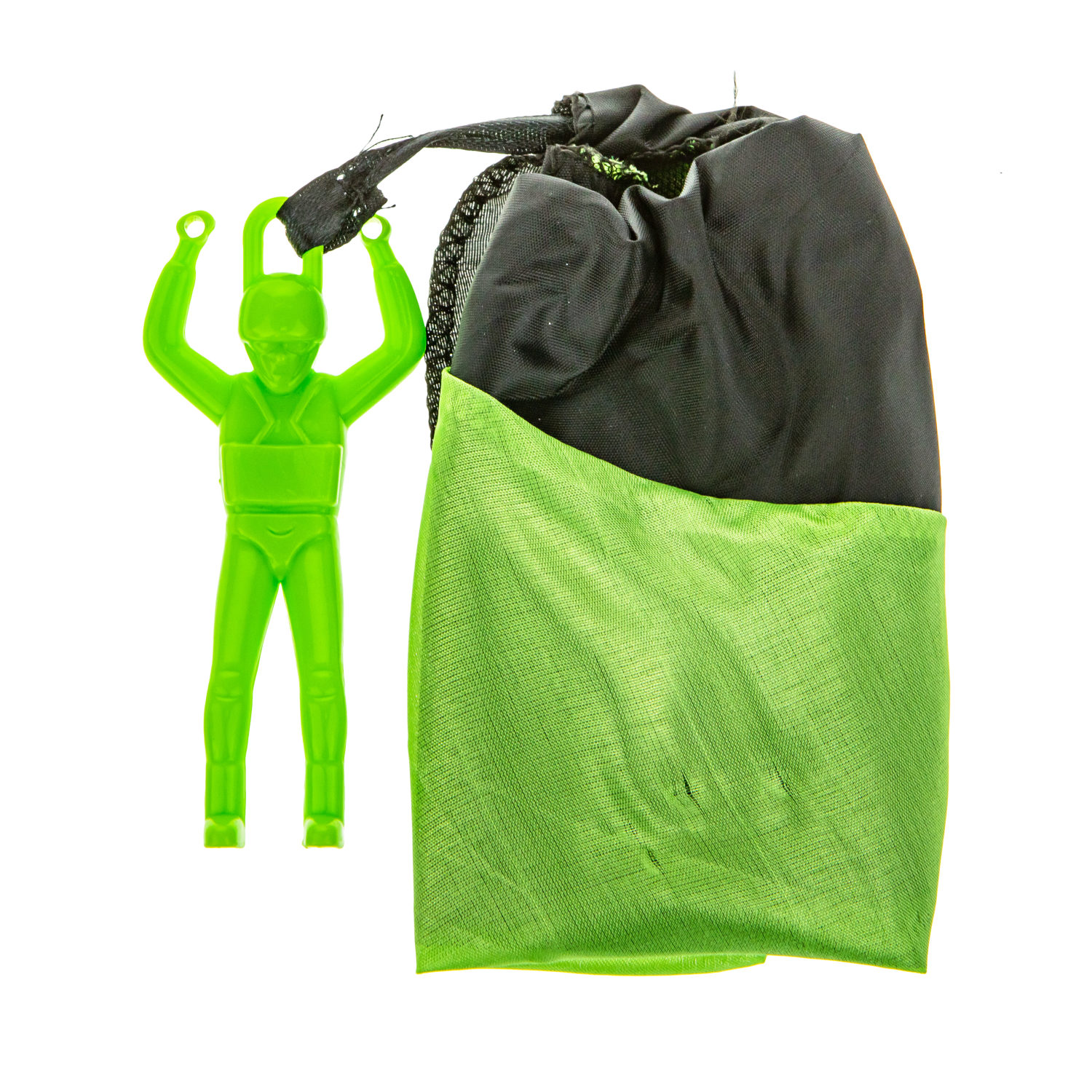 Игрушка парашютист в пакете