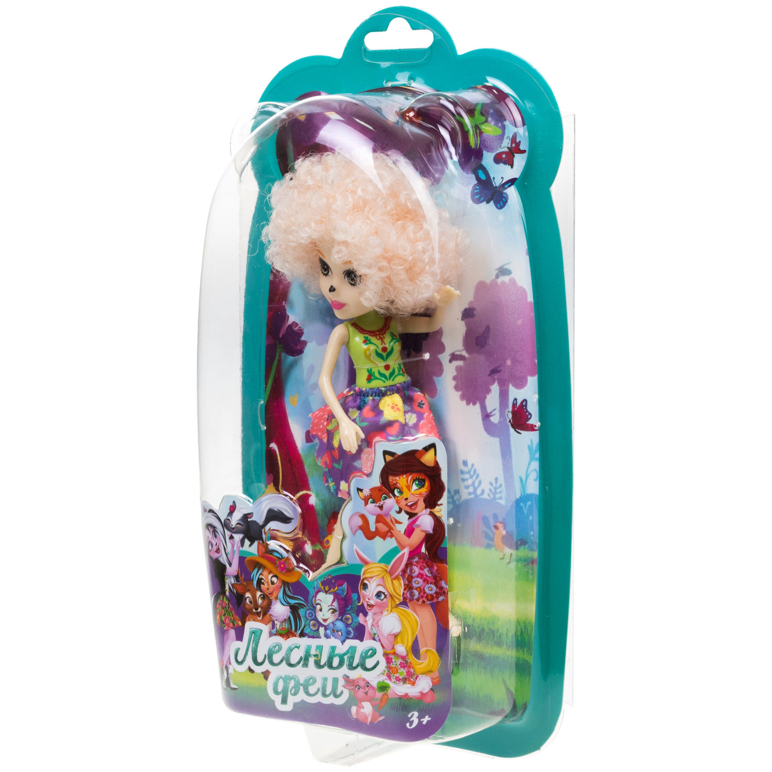 Кукла 1TOY Лесные Феи с кудрявыми светлыми волосами, детская, принцесса леса, игрушка для девочки, 16 см