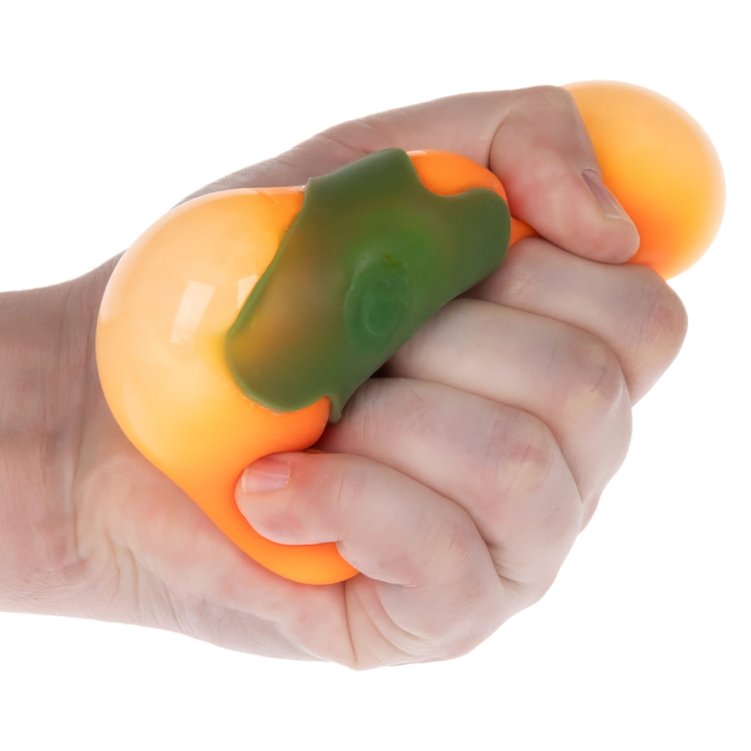 Антистресс-игрушка для рук 1TOY Крутой замес Супермаркет хурма шарон, набор 2 штуки