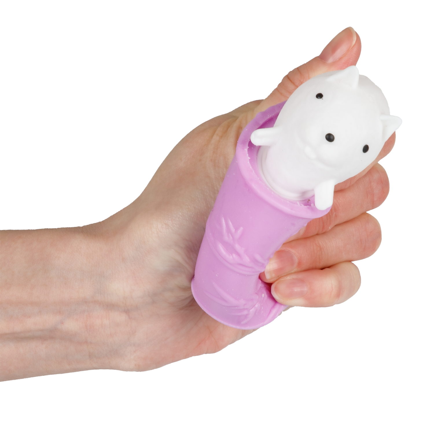 1Toy Жмяка "Выскочка. Бурундук" 5х6х7 см, фиолетовый