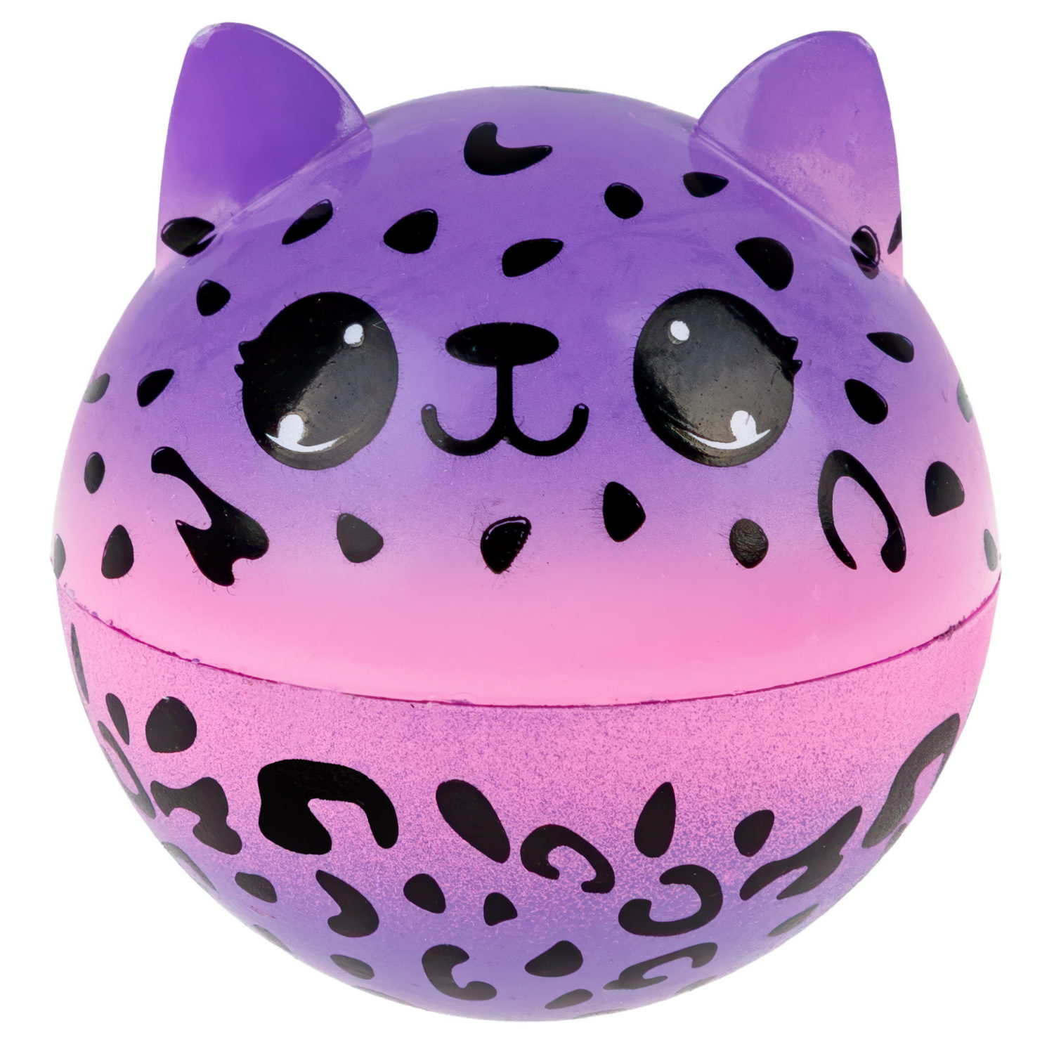 Бальзам для губ с блёстками Lukky Angel «Сиреневая дымка»,с ароматом клубничного мороженого, 6 г