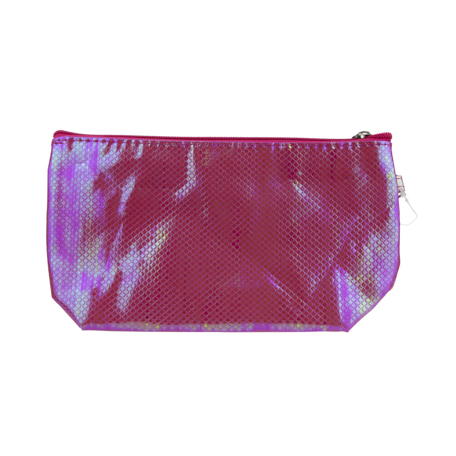 Пенал школьный, косметичка LUKKY для девочек, девушек, розовая, с накладными бабочками, с ремешком, 24х13 см