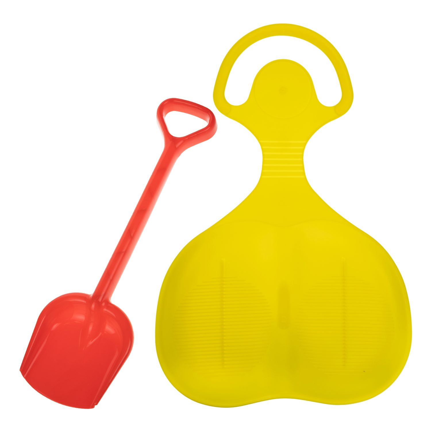 1toy набор (лопата 46 см+ледянка  57 см *40 см), цв. в асс-те